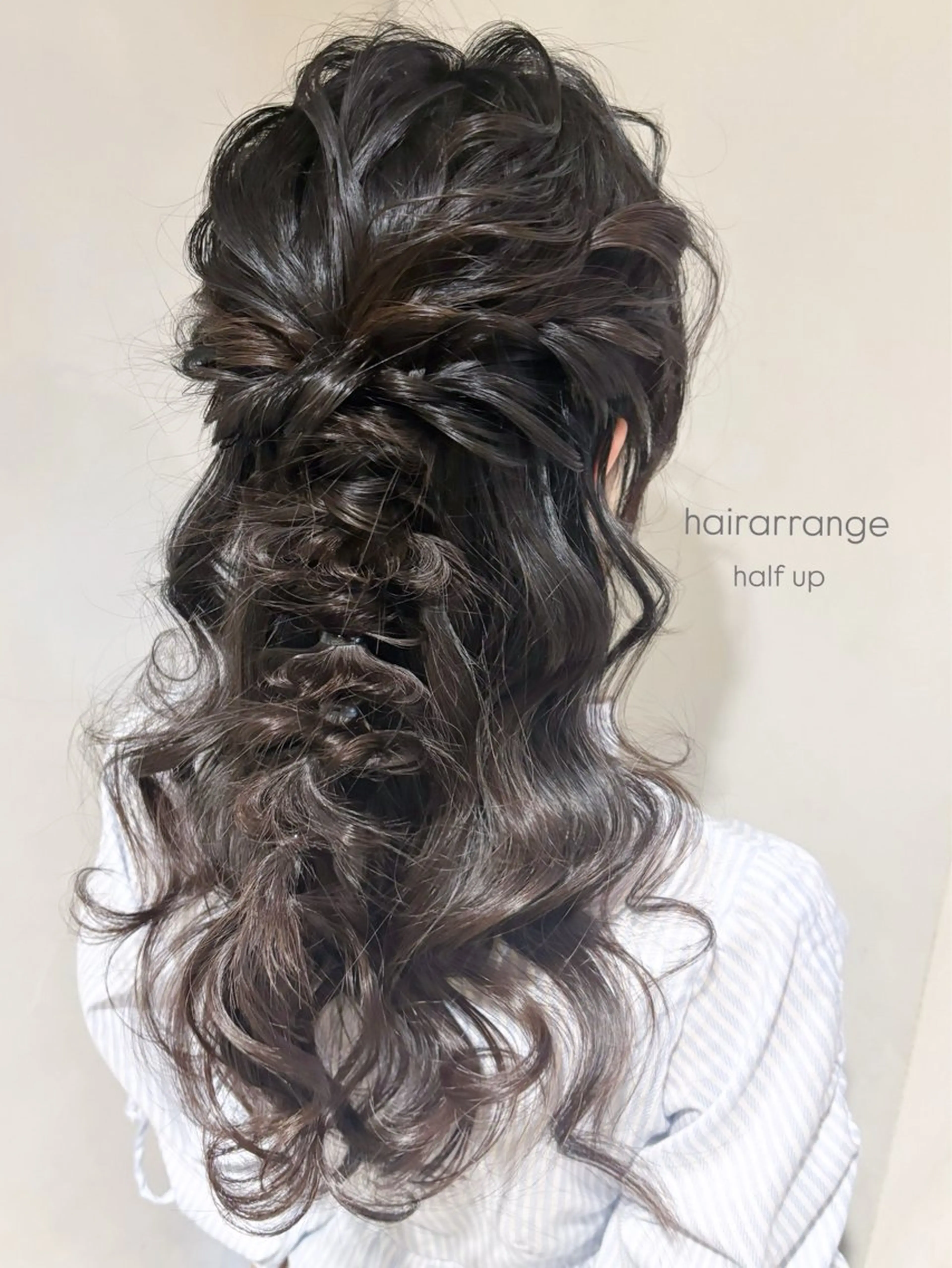 ロング ヘアアレンジ そ にのヘアスタイル