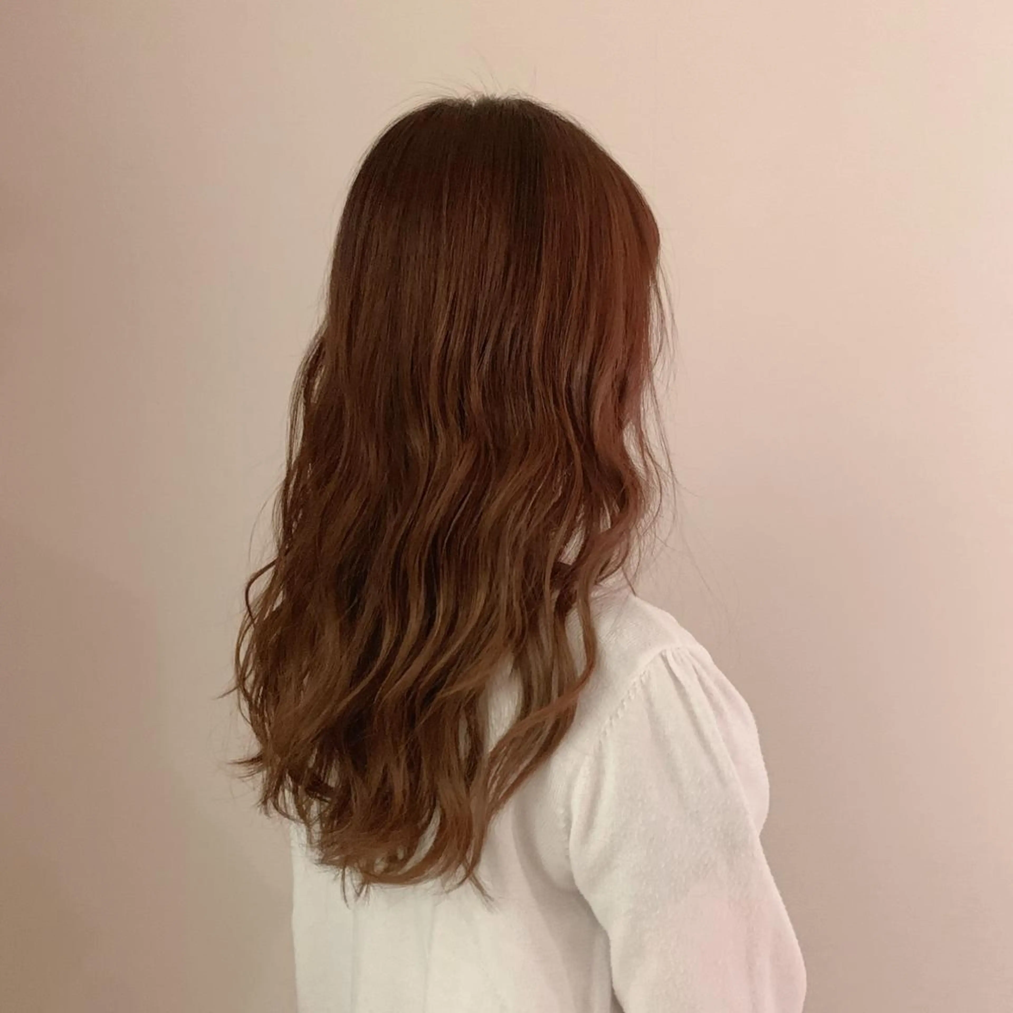 ロング カラー カット ヘアカラー 小顔/似合わせカット 杉山莉菜のヘアスタイル