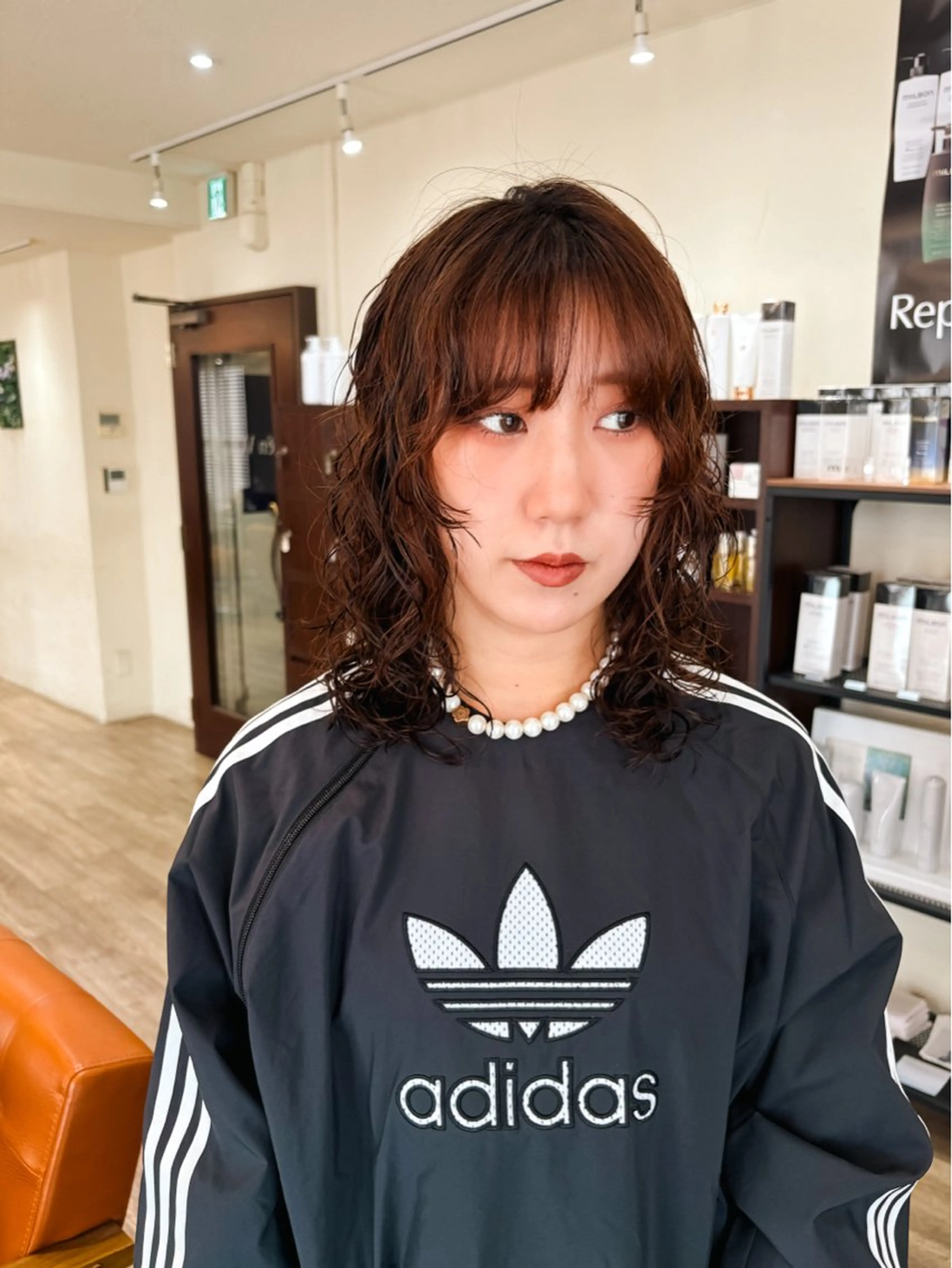 ミディアム パーマ enVOGUE🌀 宮本泰周のヘアスタイル