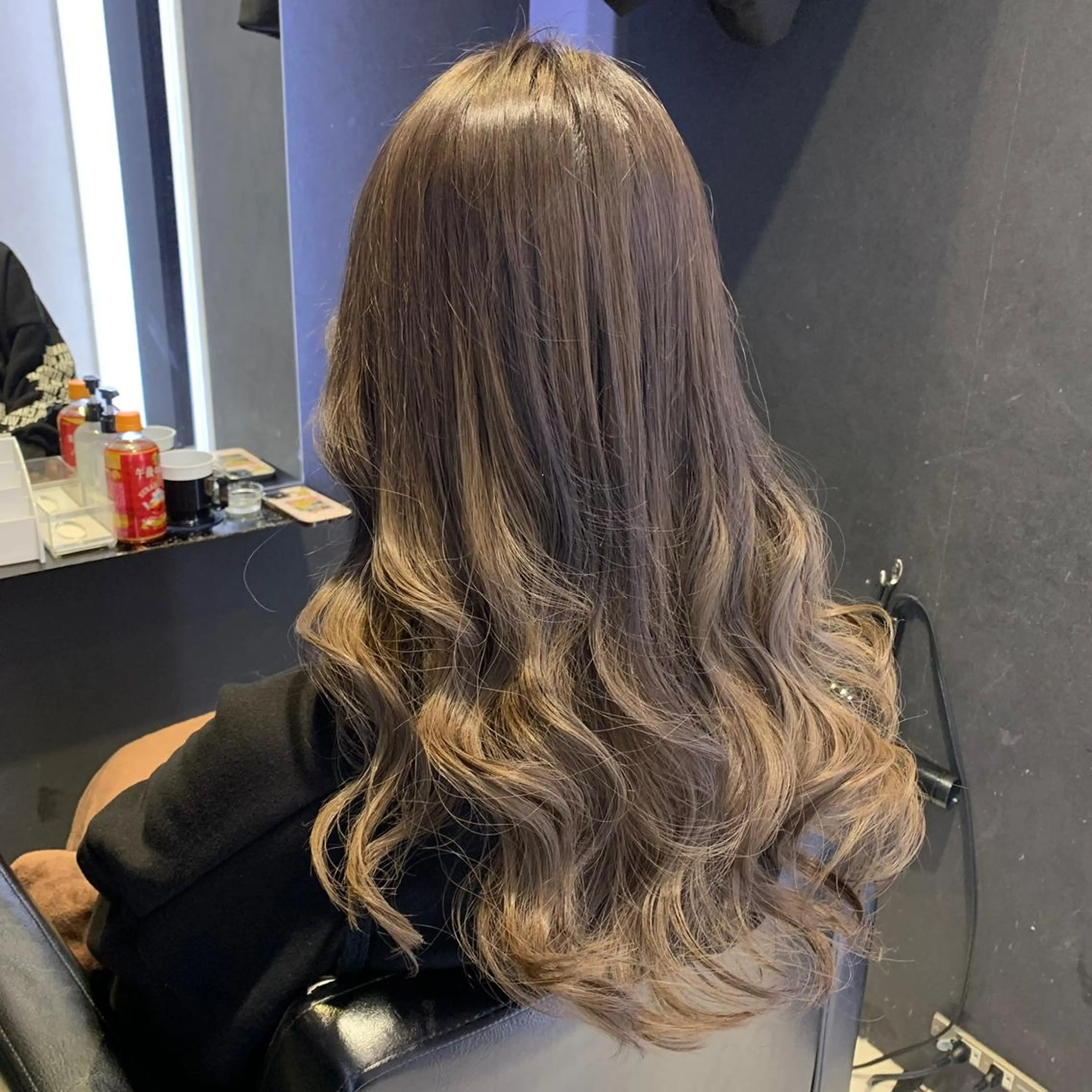 セミロング カラー シールエクステ/渋谷 ／ギャル/LIALAのヘアスタイル