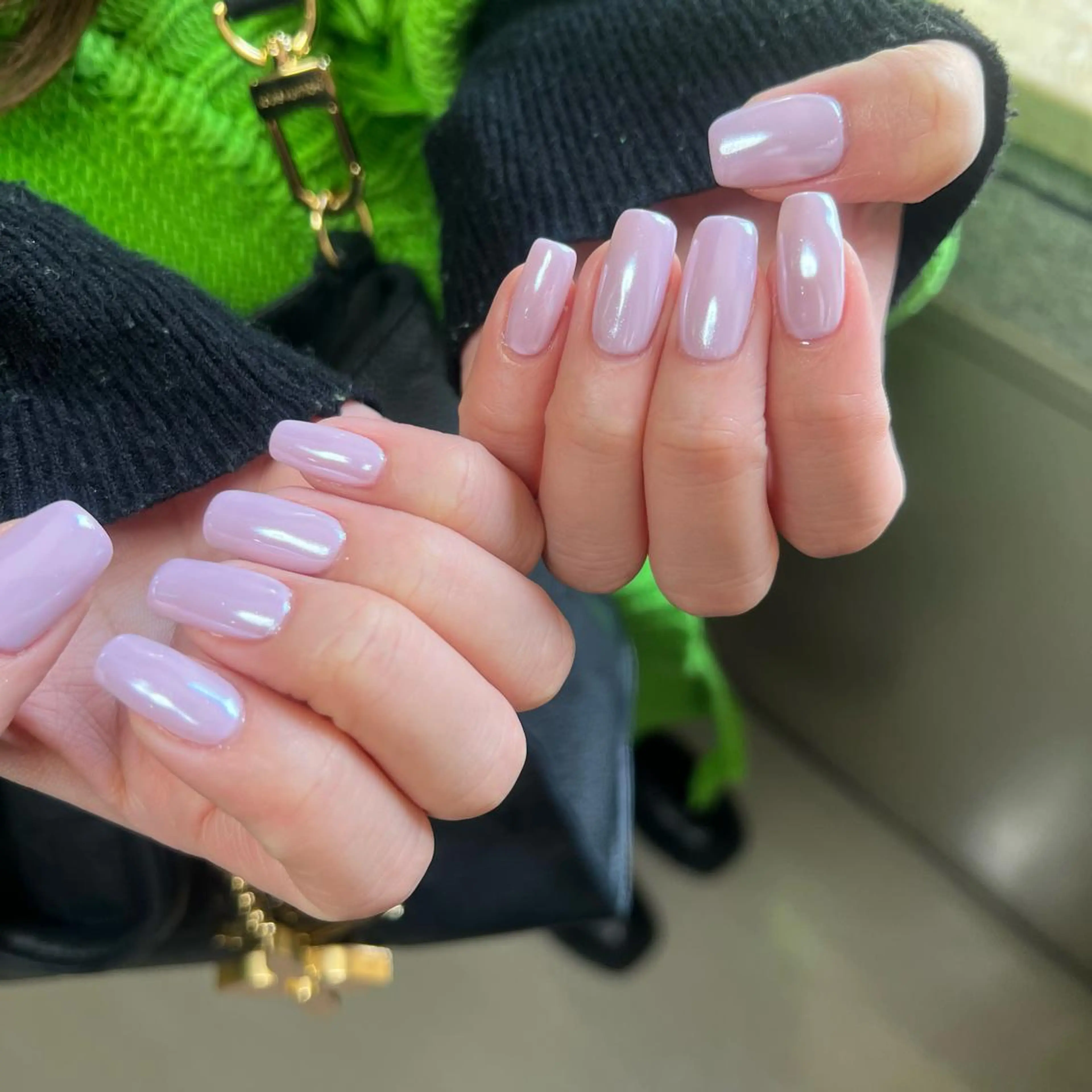 ネイル アートネイル オーロラネイル ブラウン ジェルネイル 韓国ネイル nail salon mieux(ミュー)のマツエク・マツパデザイン