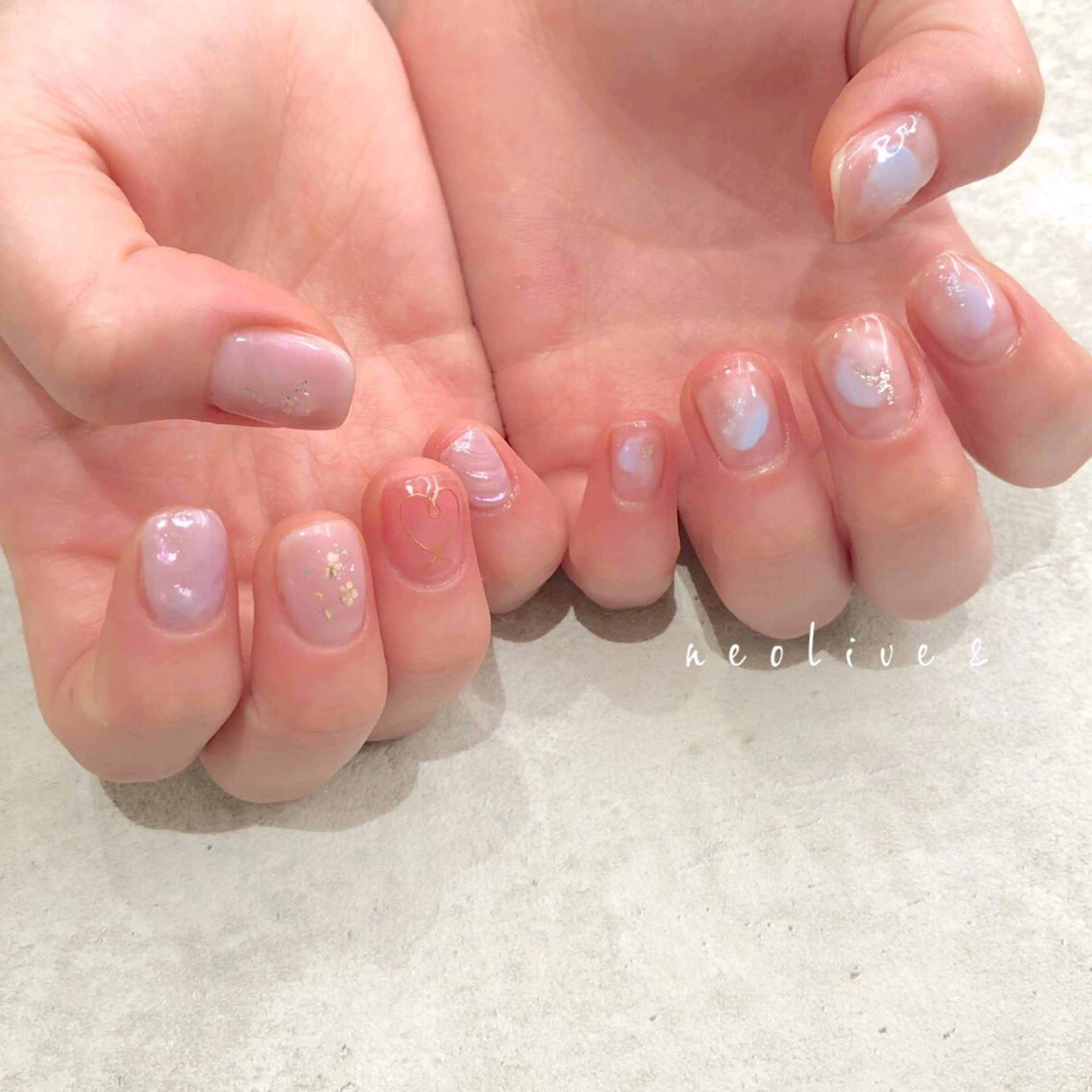 ネイル ハンドネイル Yuriko Omi パラジェル/渋谷のネイルデザイン