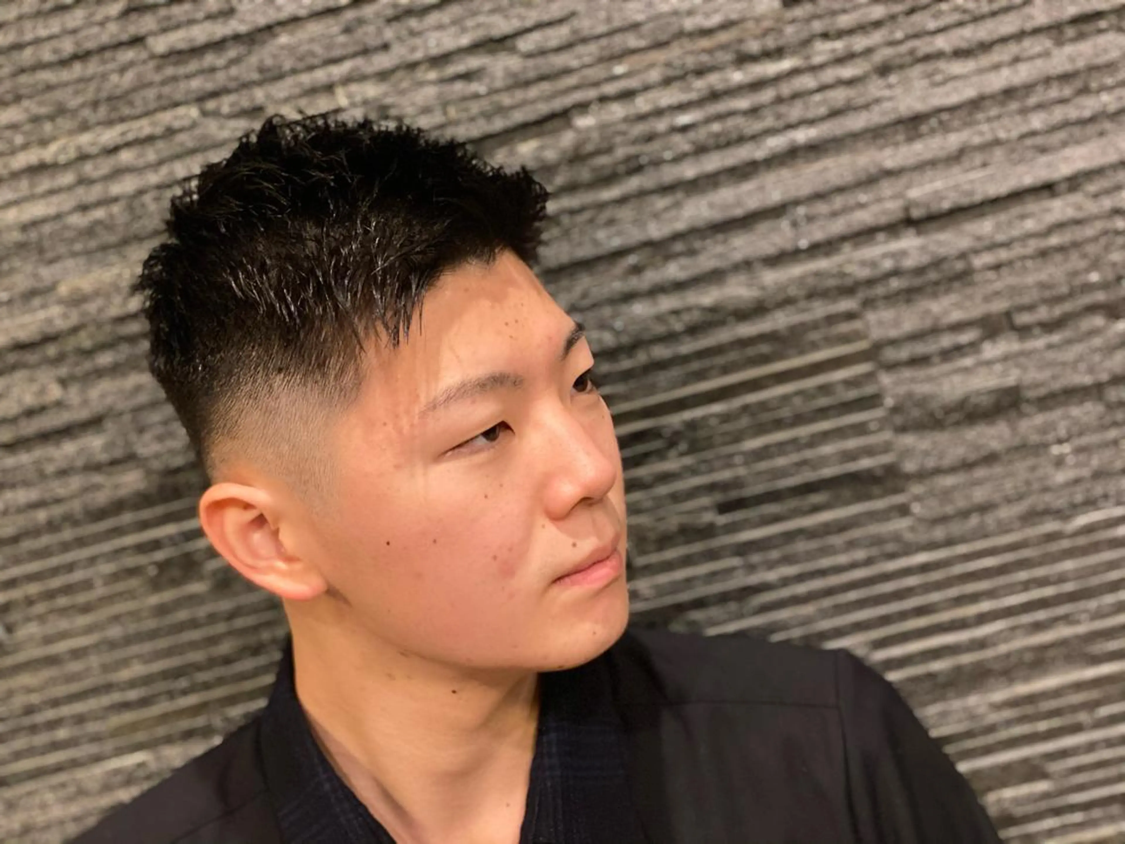 ショート メンズ 浅見 天翔のヘアスタイル