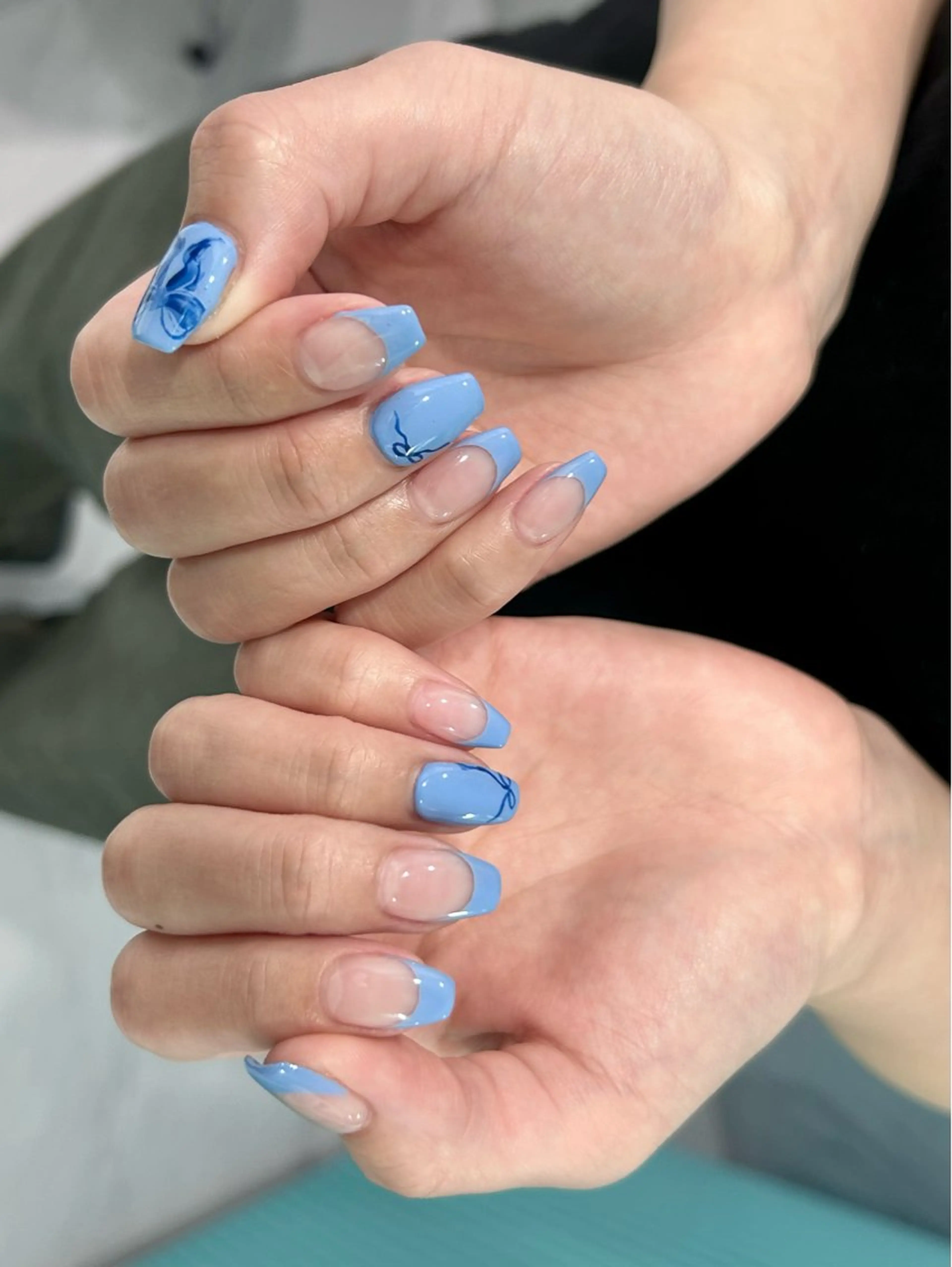 ネイル 持ち込み 加藤 楓子のネイルデザイン