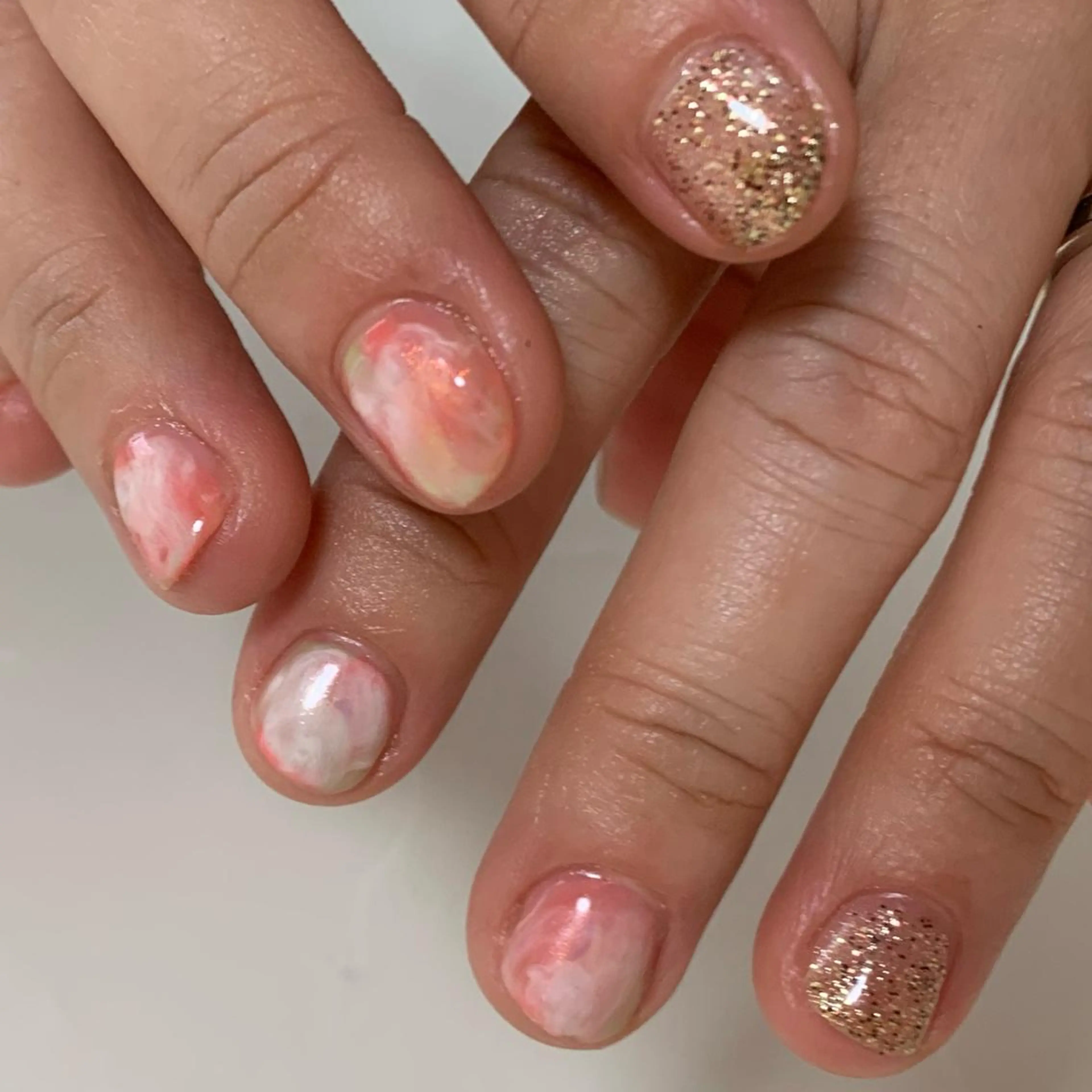 ネイル ニュアンスネイル 春ネイル T Kのネイルデザイン