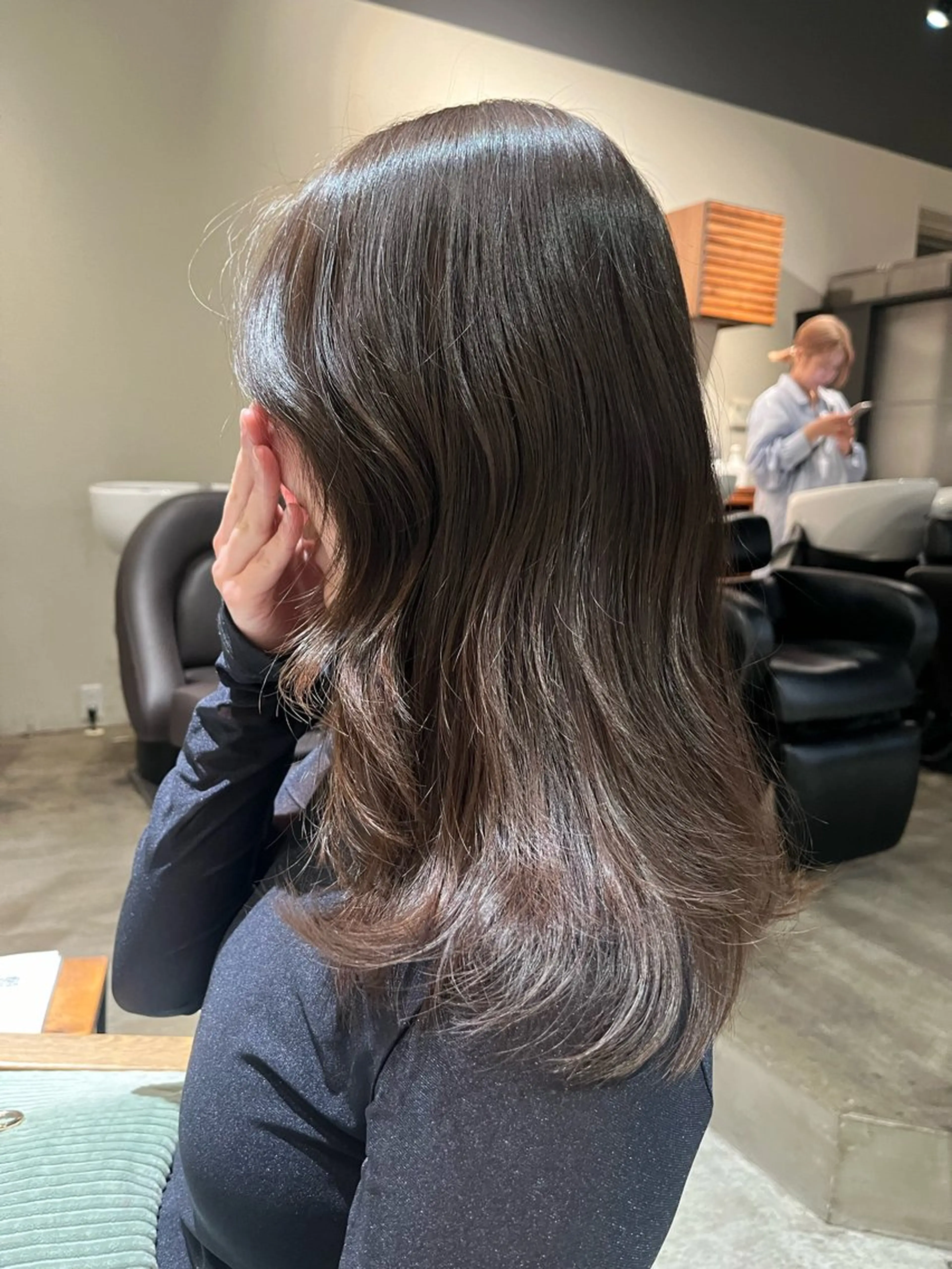 ロング ハイトーン指名No. 1/レイヤー/みさきのヘアスタイル