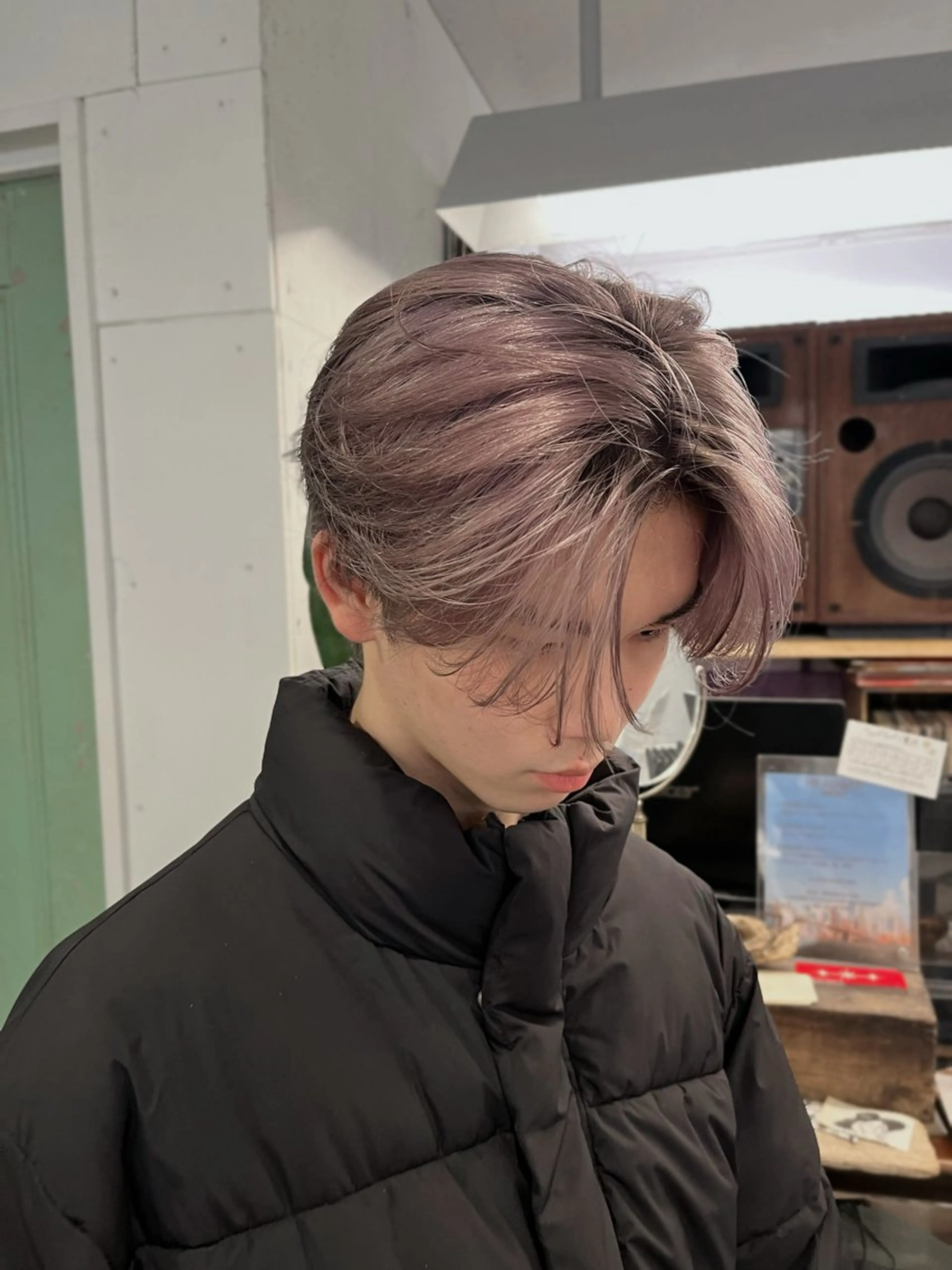 カラー ハイトーンカラー ブリーチなし/透明感 /ショート/大世のヘアスタイル