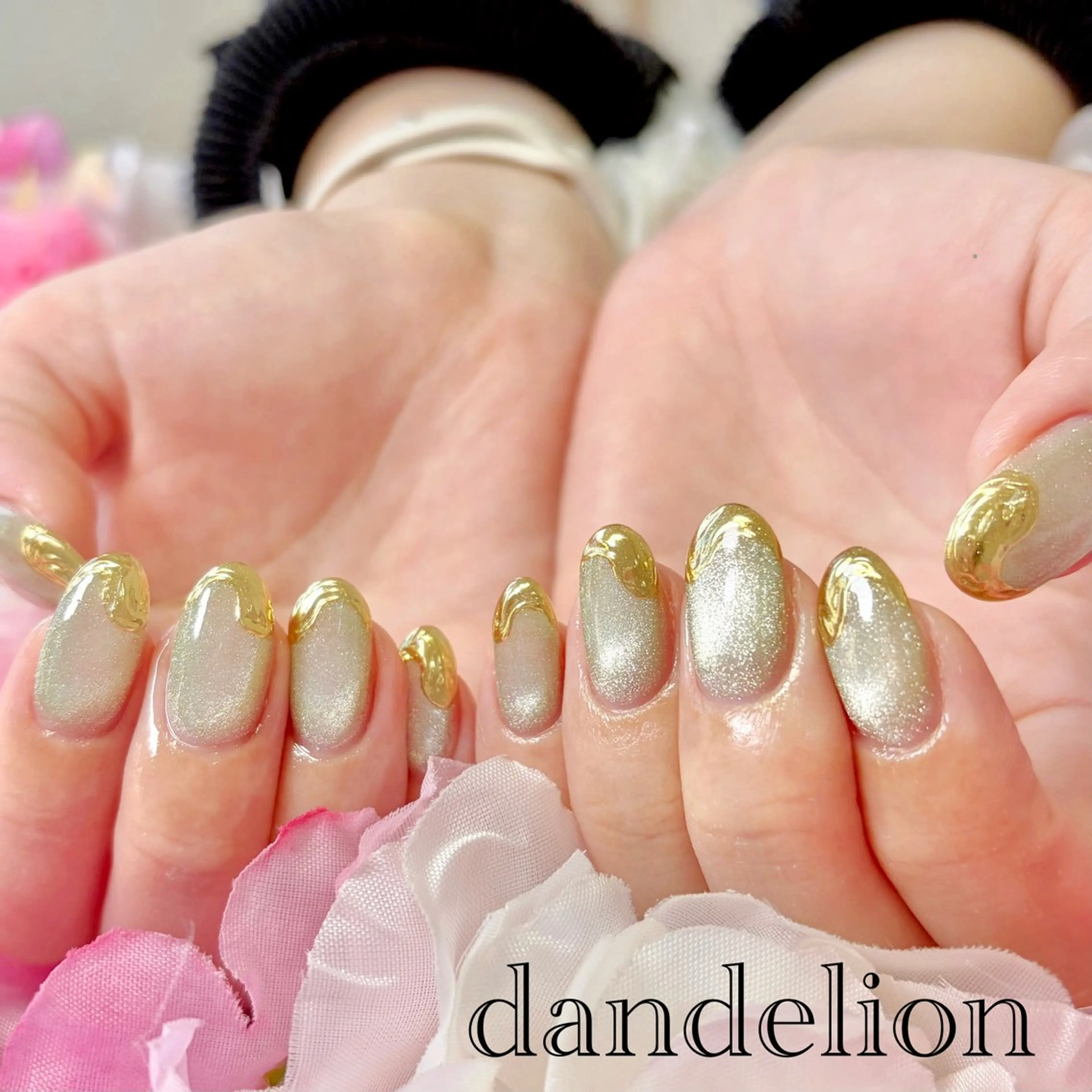 ネイル ハンドネイル ハンドケア dandelion ダンデライオンのネイルデザイン