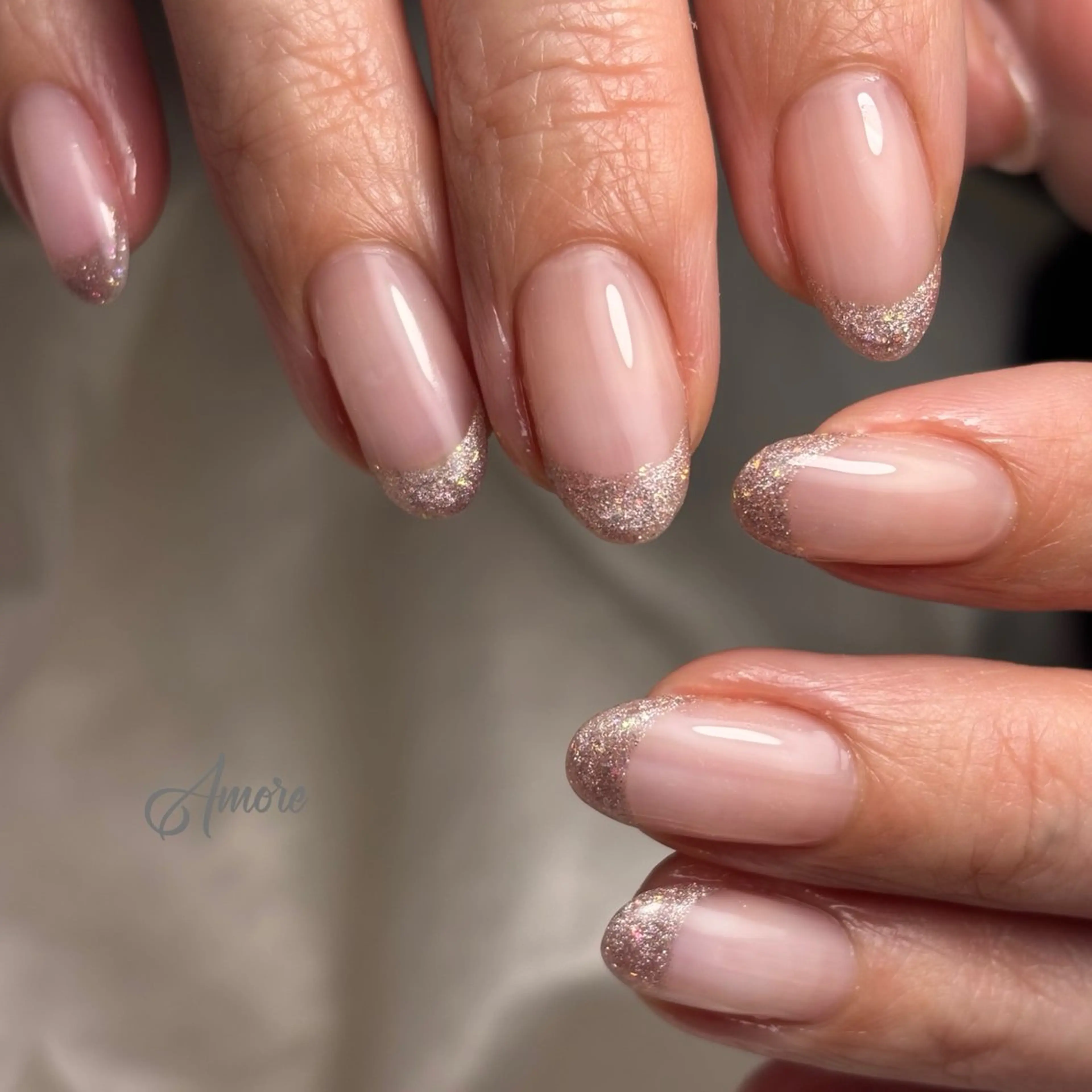 ネイル ジェルネイル キラキラネイル 韓国ネイル マグネットネイル パラジェル You kyehwaのネイルデザイン