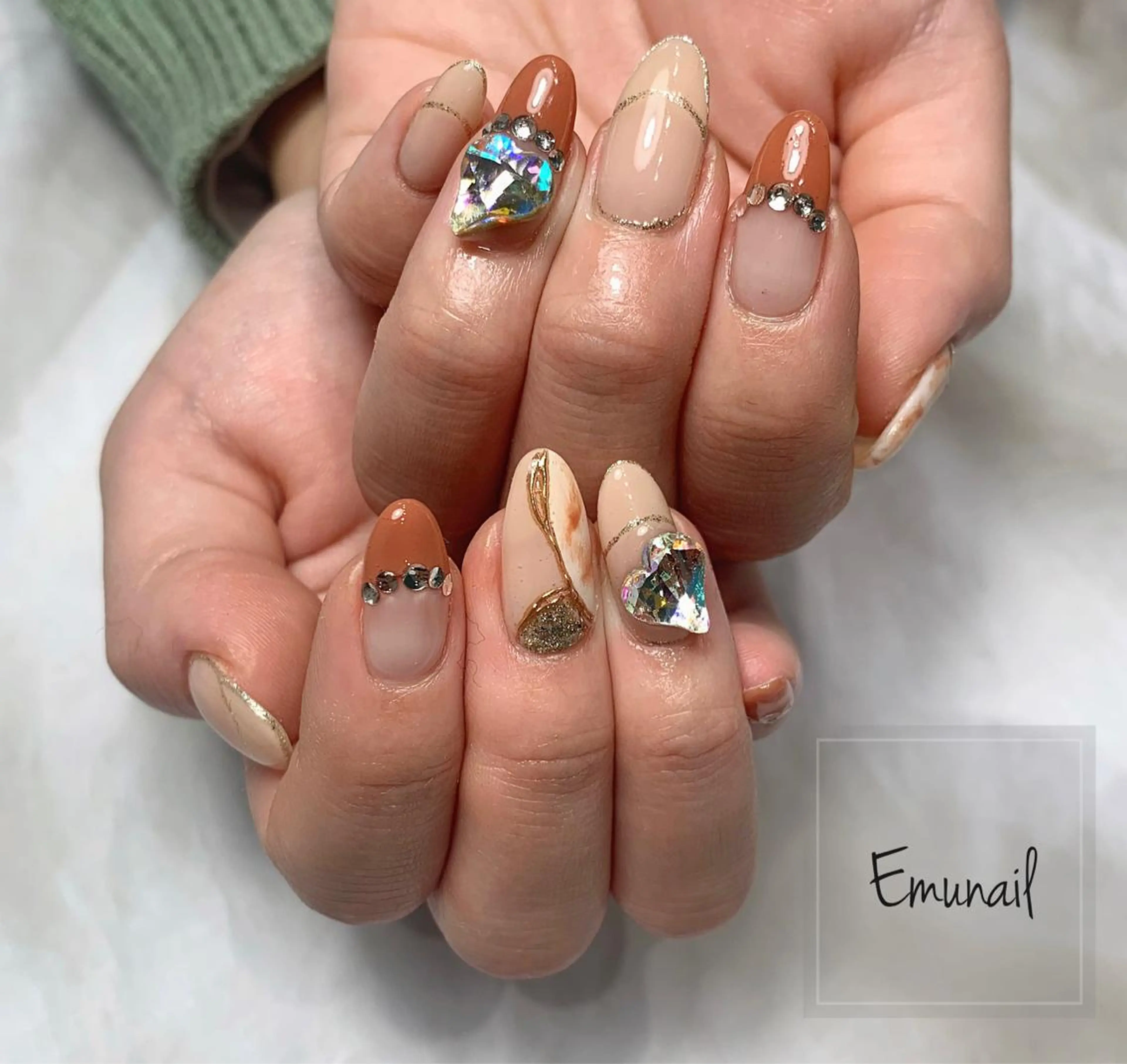 ネイル ハンドネイル Emu Nailのネイルデザイン