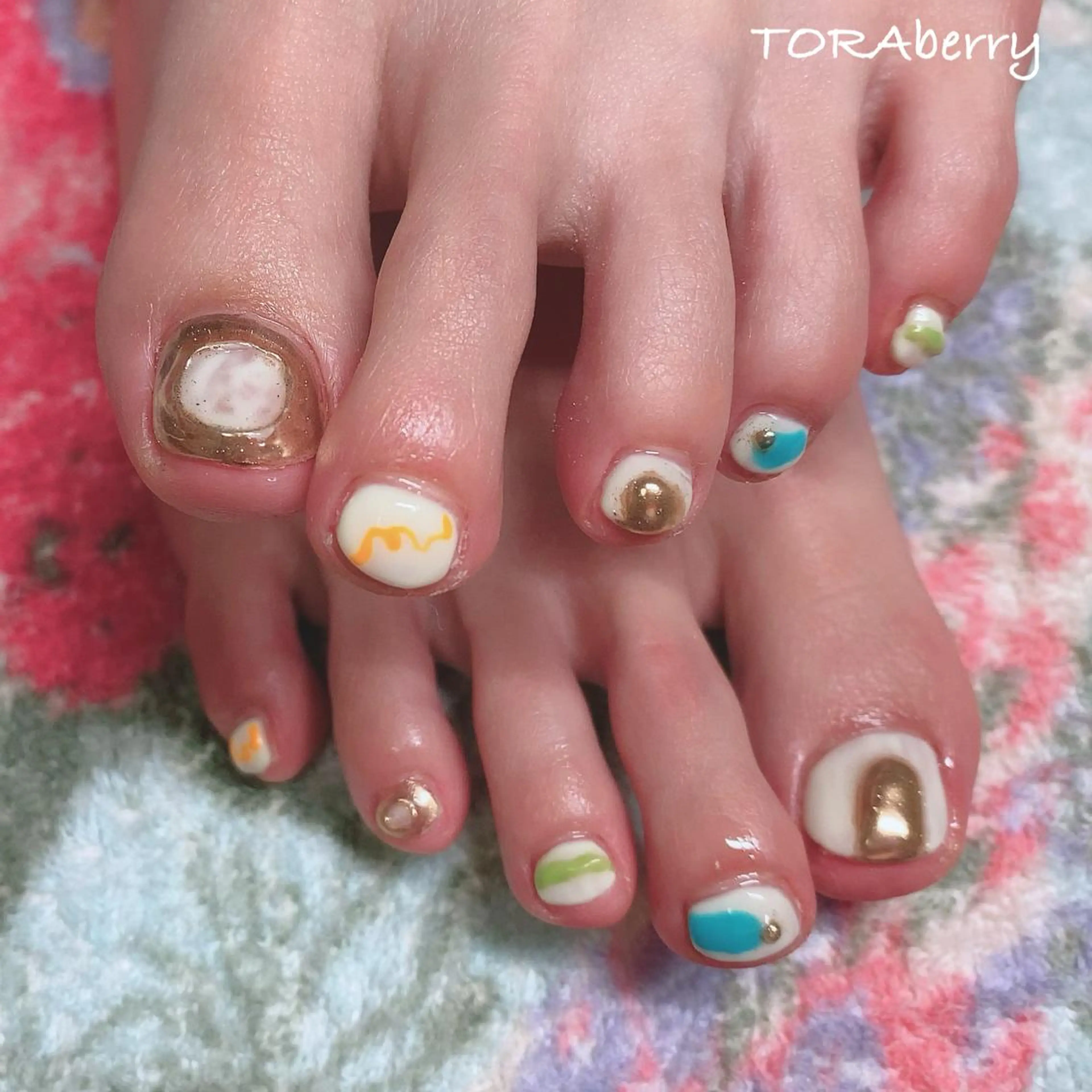 ネイル フットネイル ネイリスト なつみのネイルデザイン