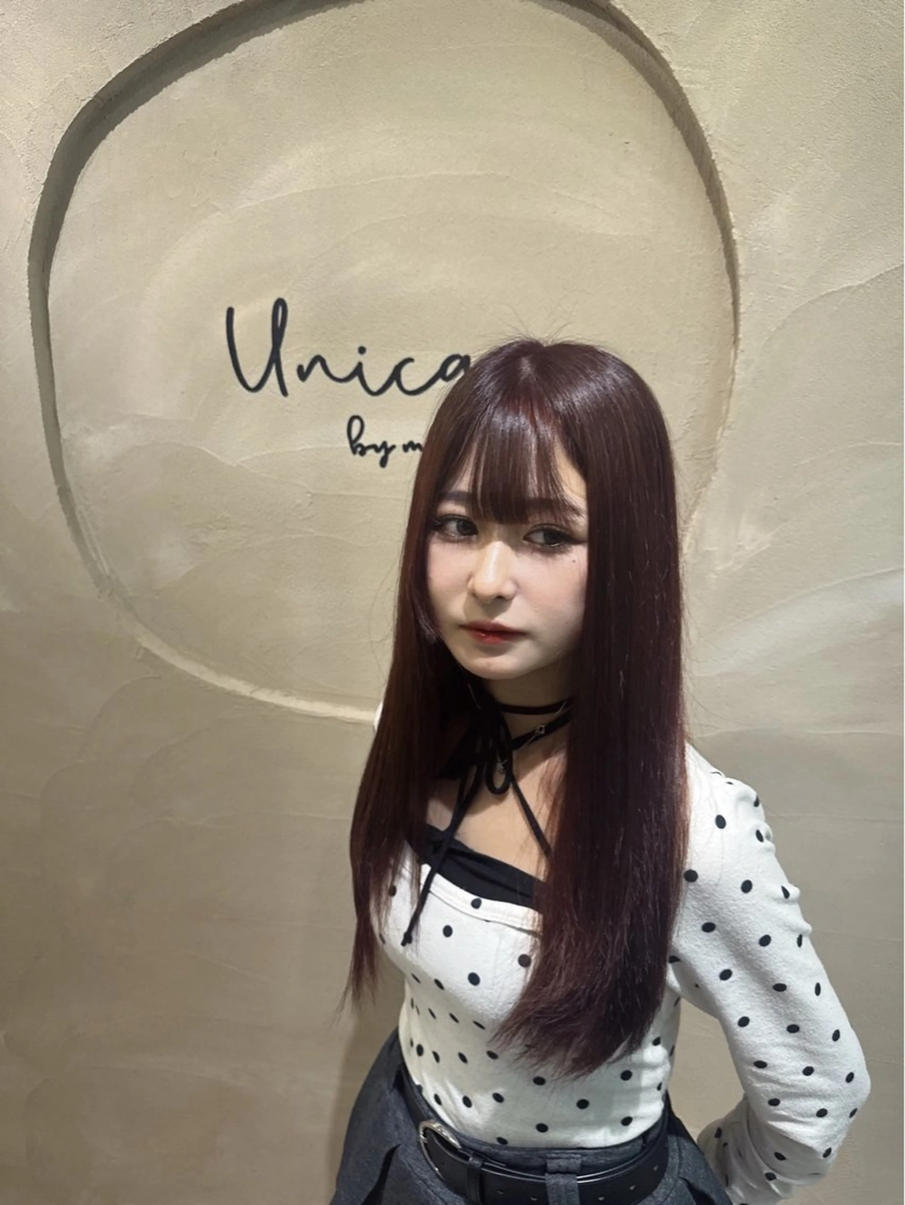 ロング カラー Mayuka 🩶のヘアスタイル