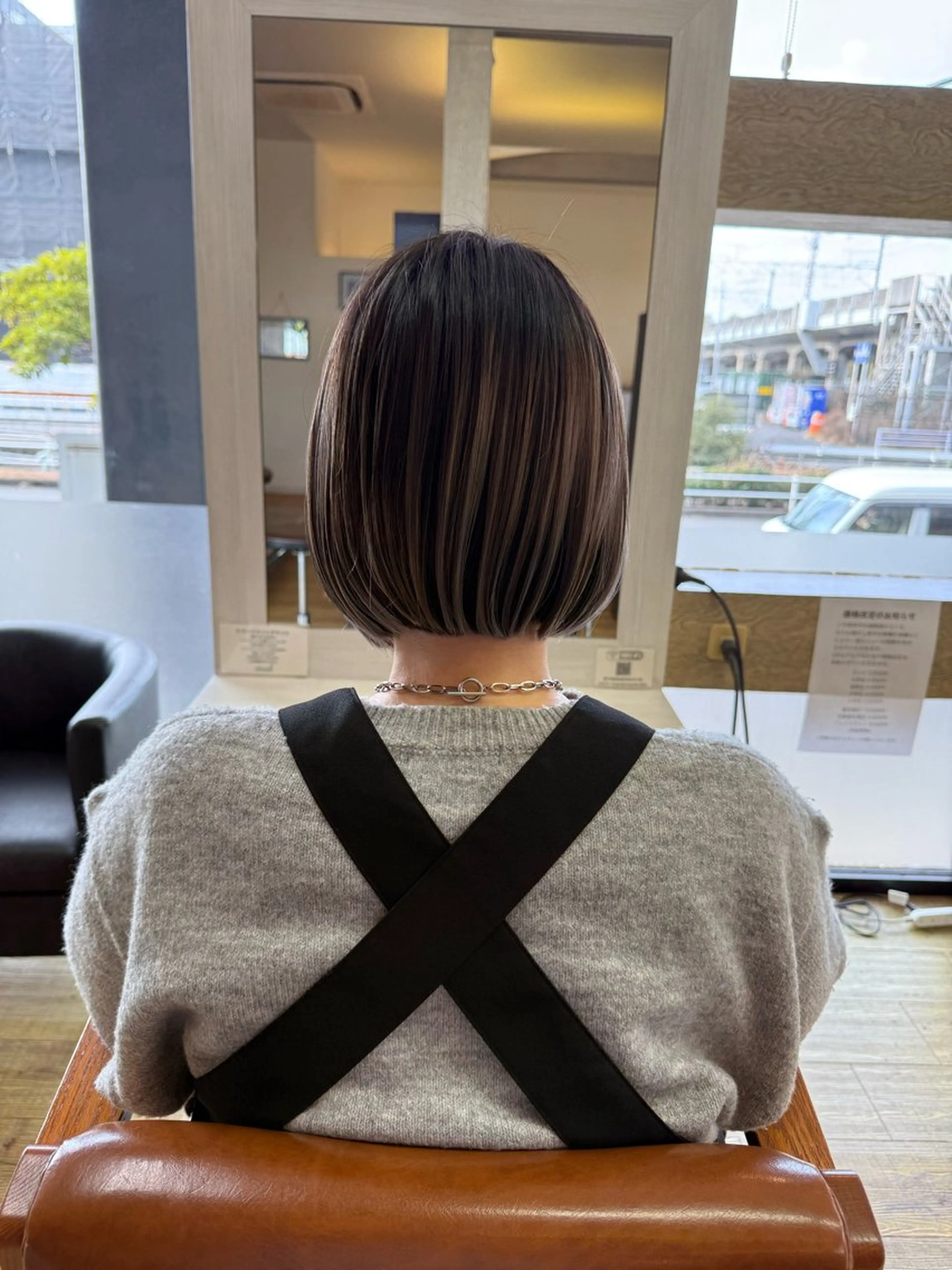 ミディアム ボブ カット 鎌倉 勇利/特殊ヘアのヘアスタイル