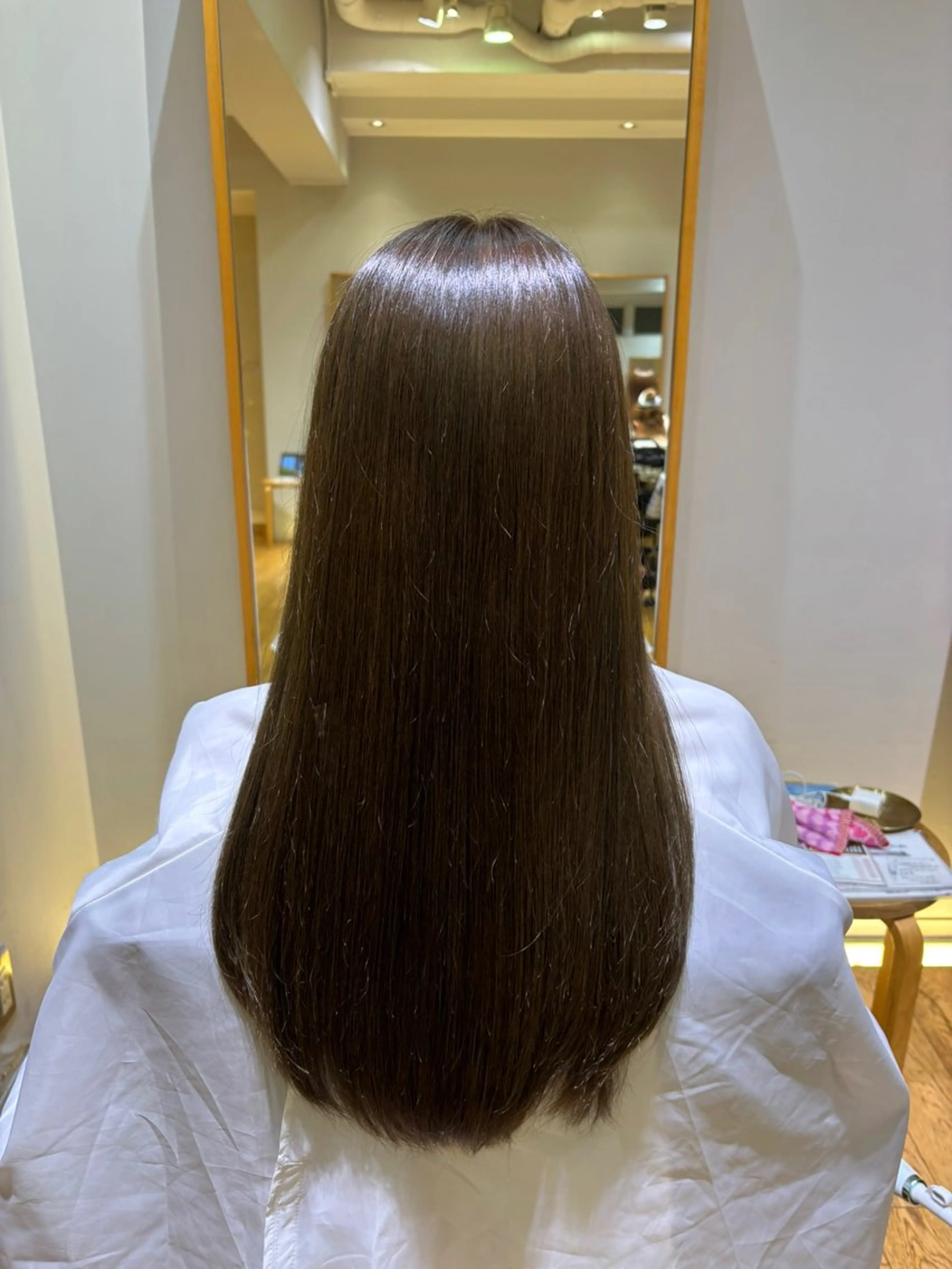 カラー 透明感カラー🩵 かのは🐰🪽のヘアスタイル