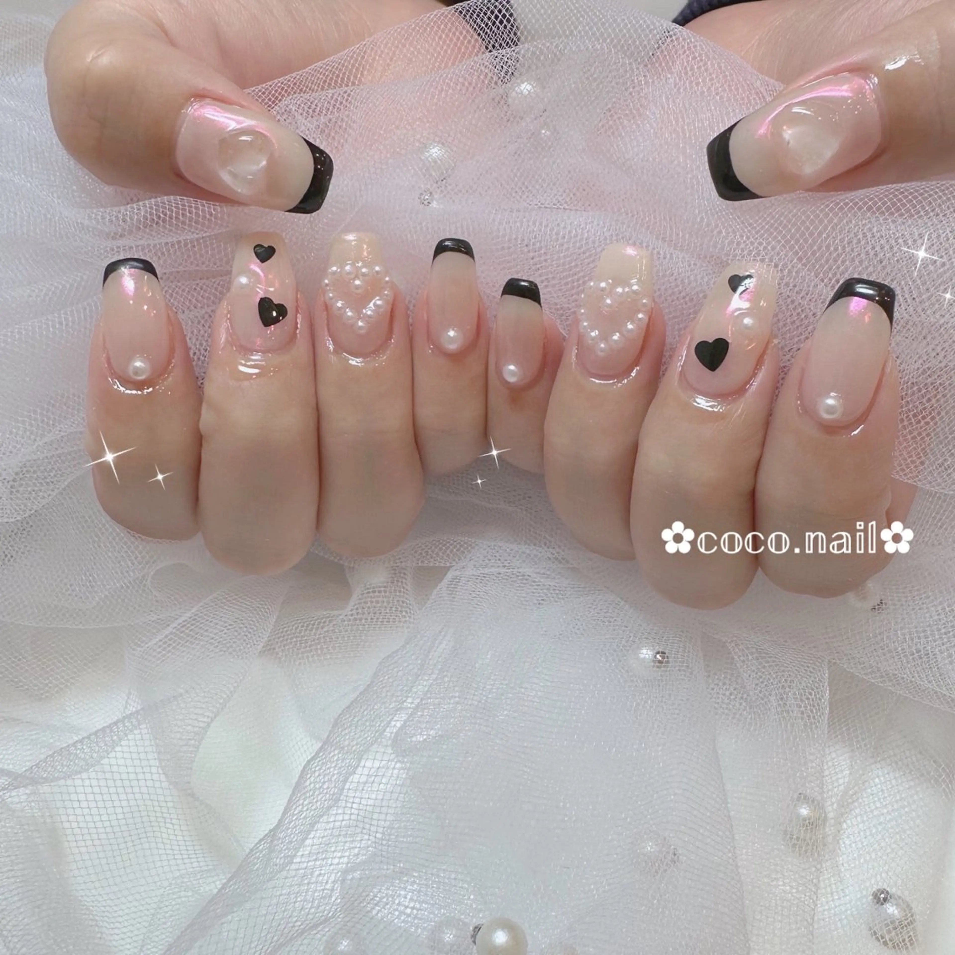 ネイル lili.nail y2k/長さ出しのネイルデザイン