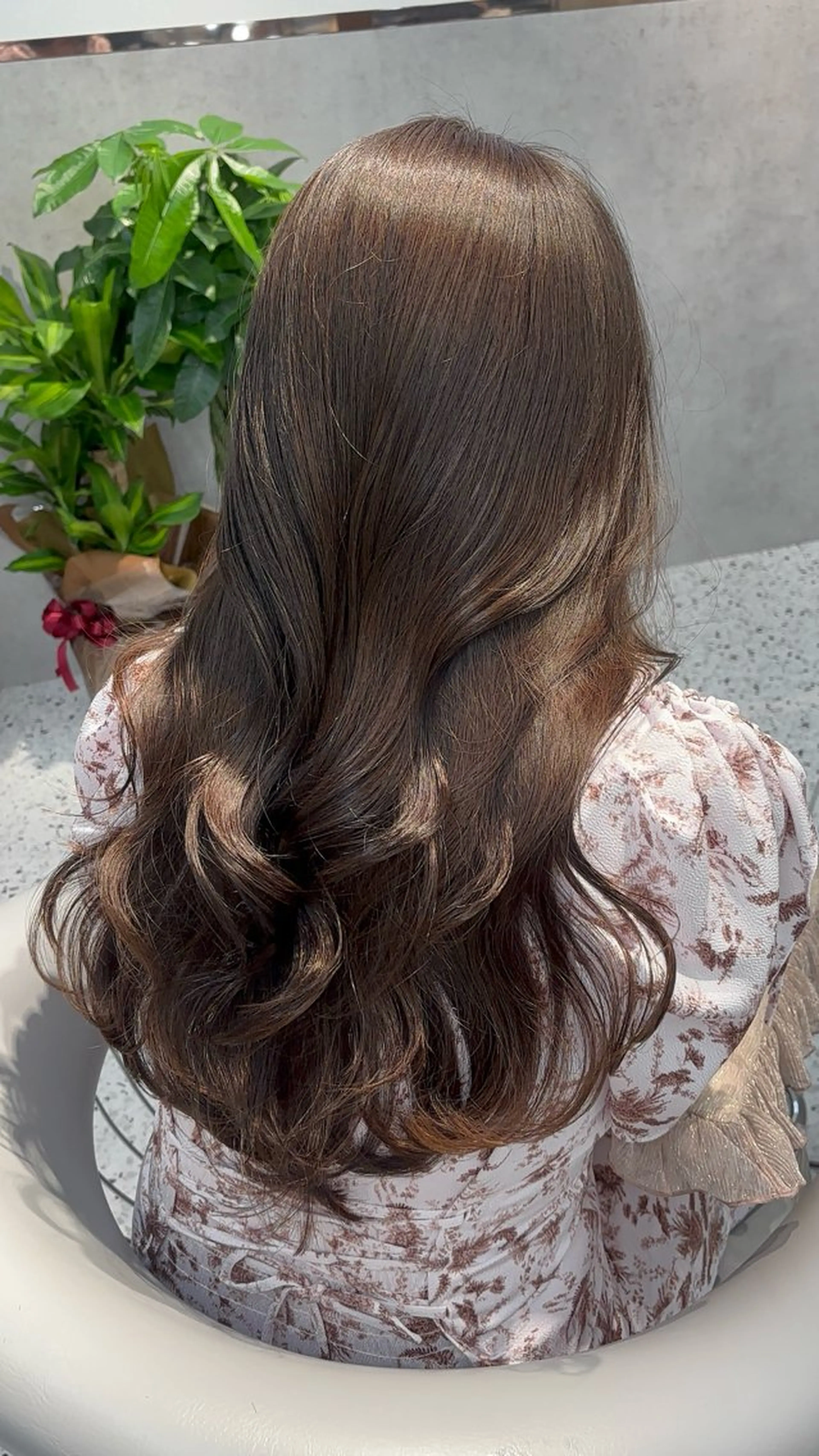 ロング カラー ベージュカラー 透明感カラー オリーブベージュ 🍒ブリーチなしカラ ー／Sakura🍒のヘアスタイル