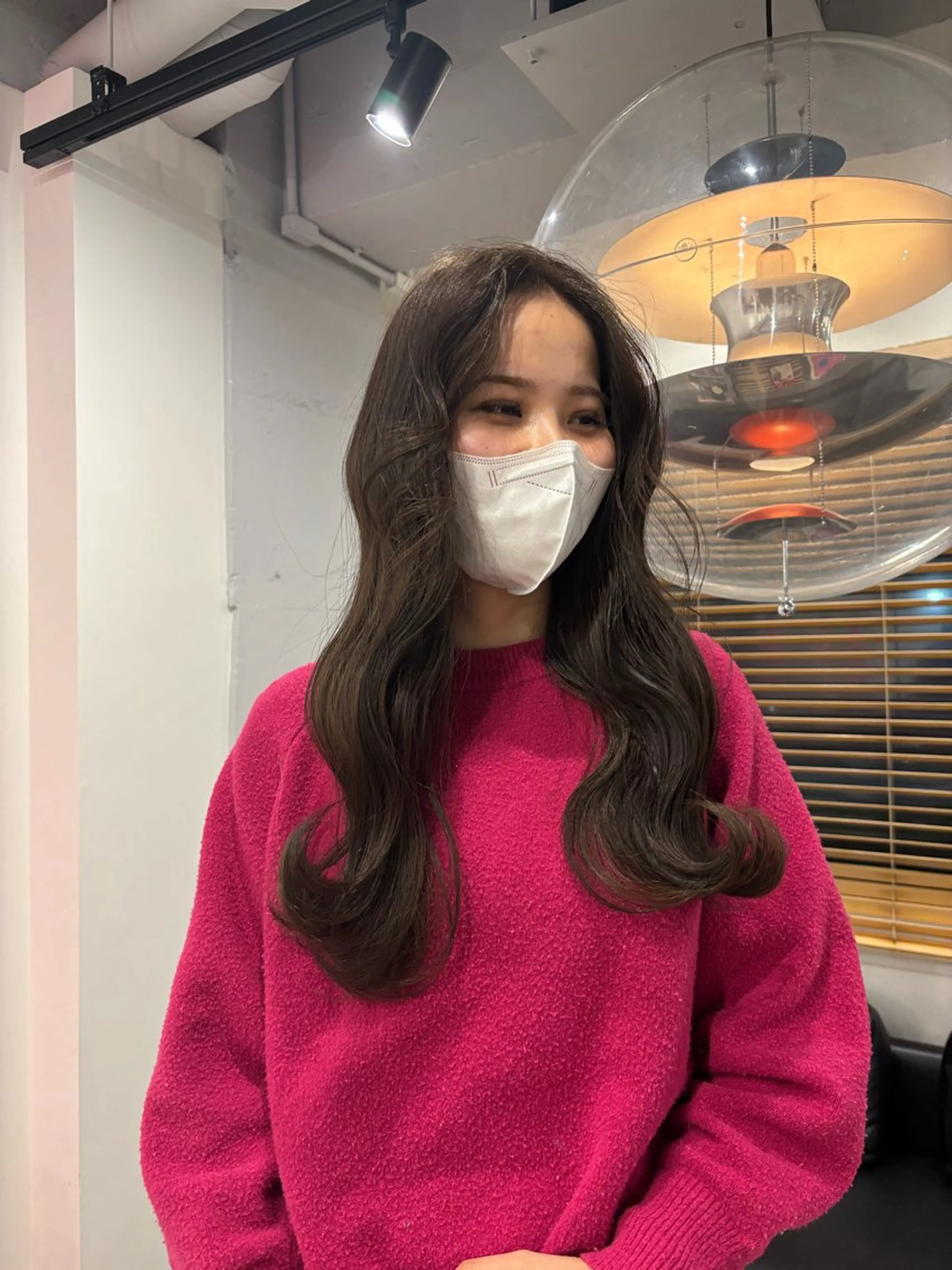 カラー 熊取谷 茉那のヘアスタイル