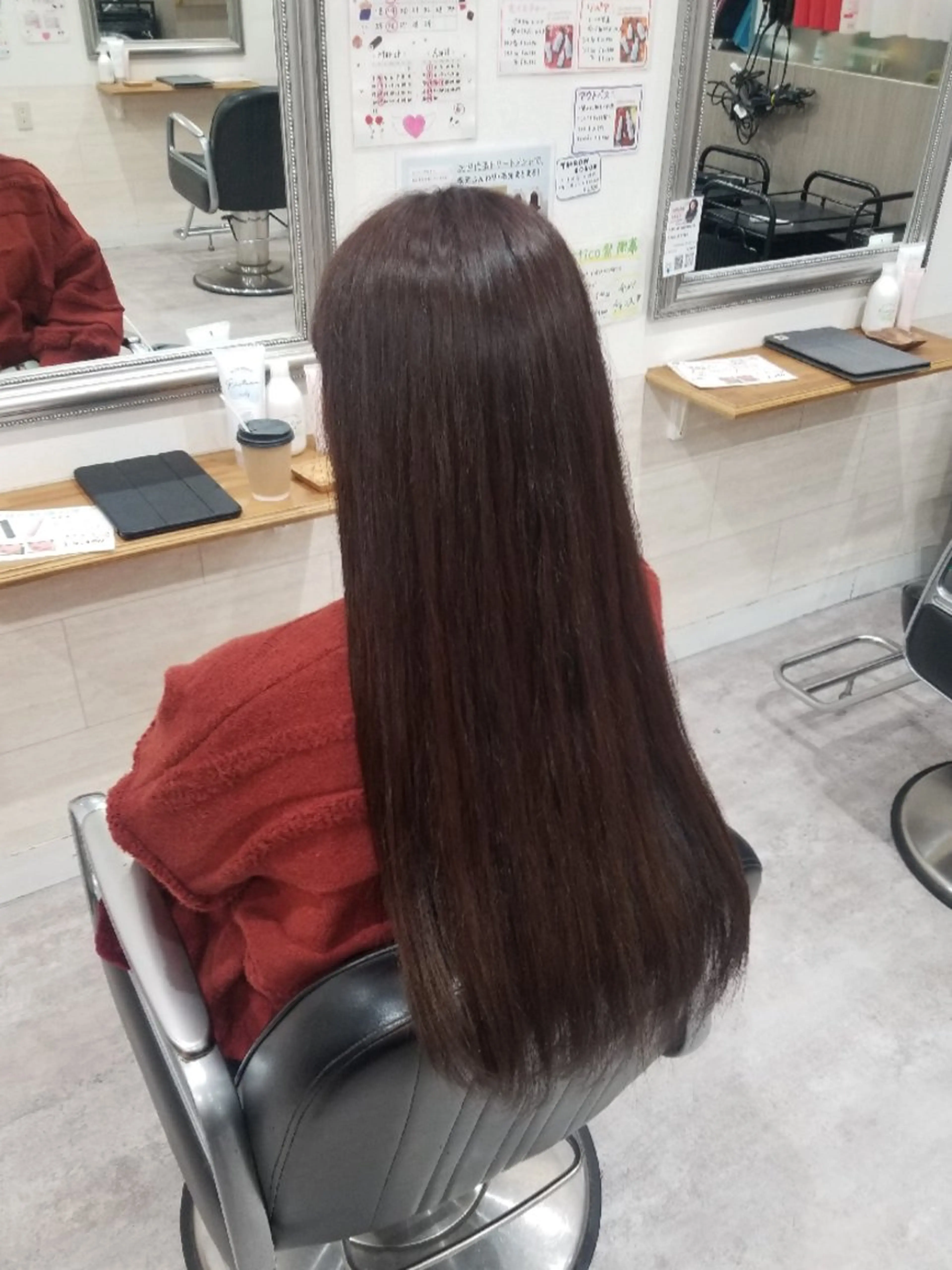 カラー ヘアカラー 暖色🍎透明感カラー 🩵小林かりんのヘアスタイル