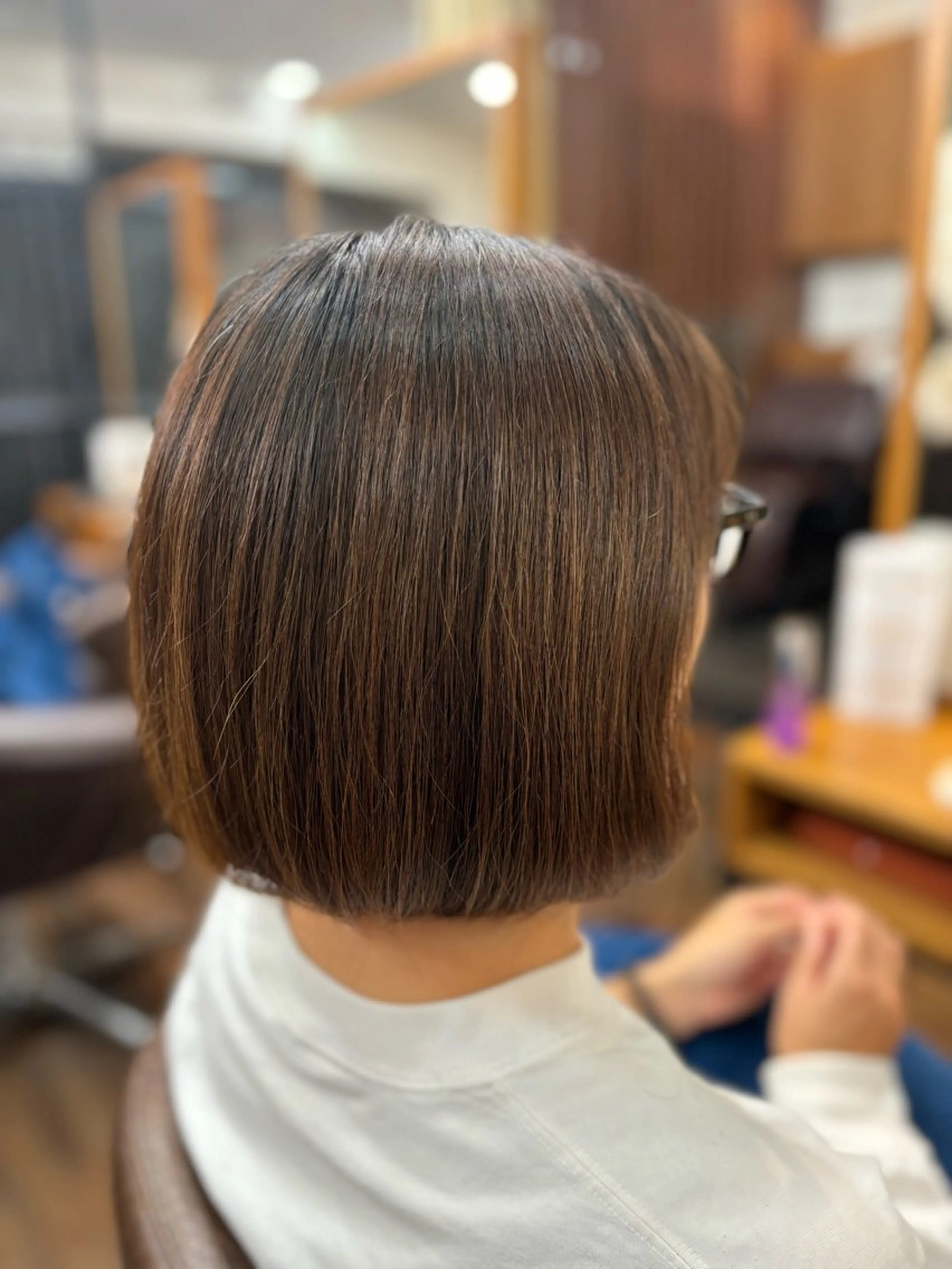 ミディアム 小顔似合わせカット ┊︎*AYANO*のヘアスタイル