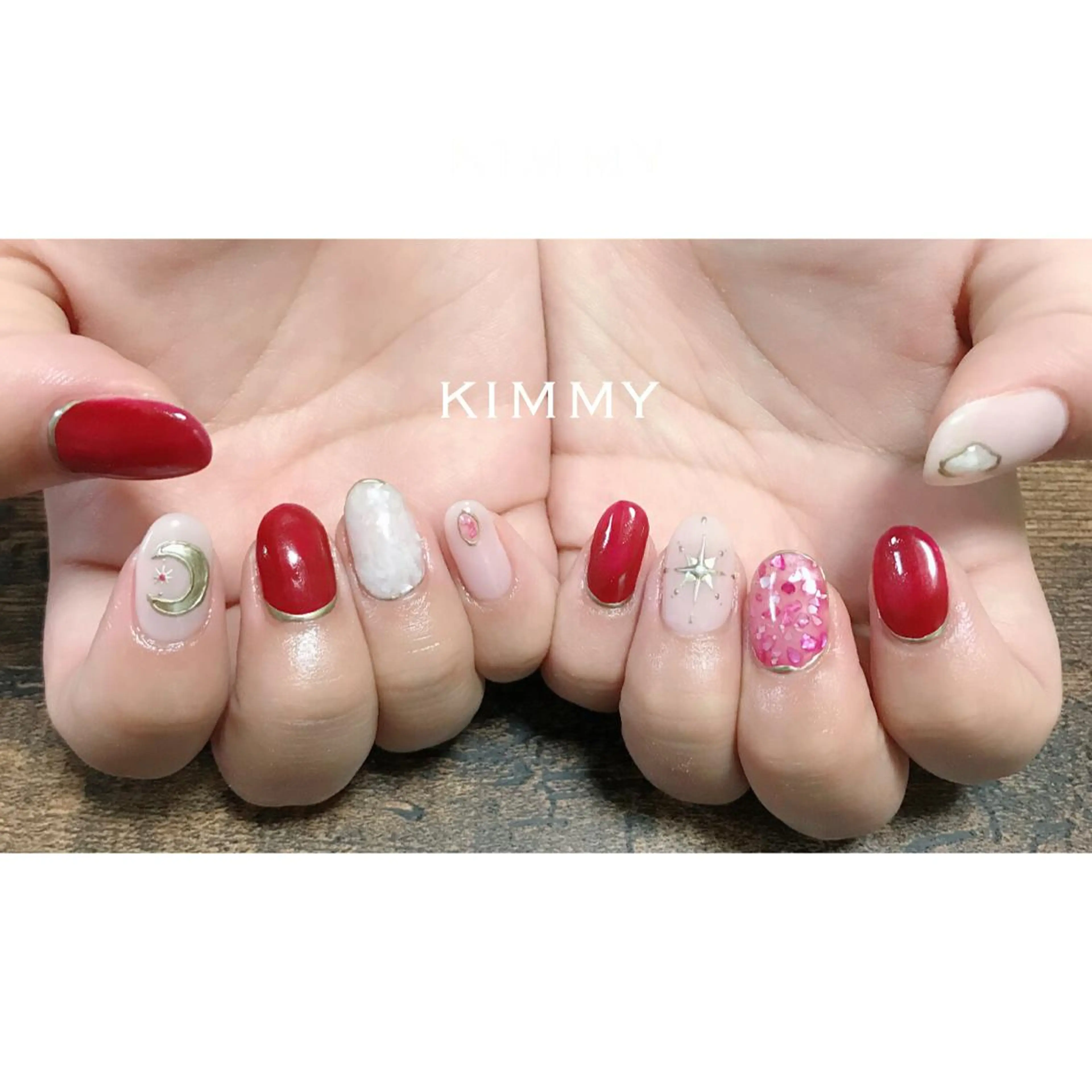 ネイル ハンドネイル kimmy nailsのネイルデザイン