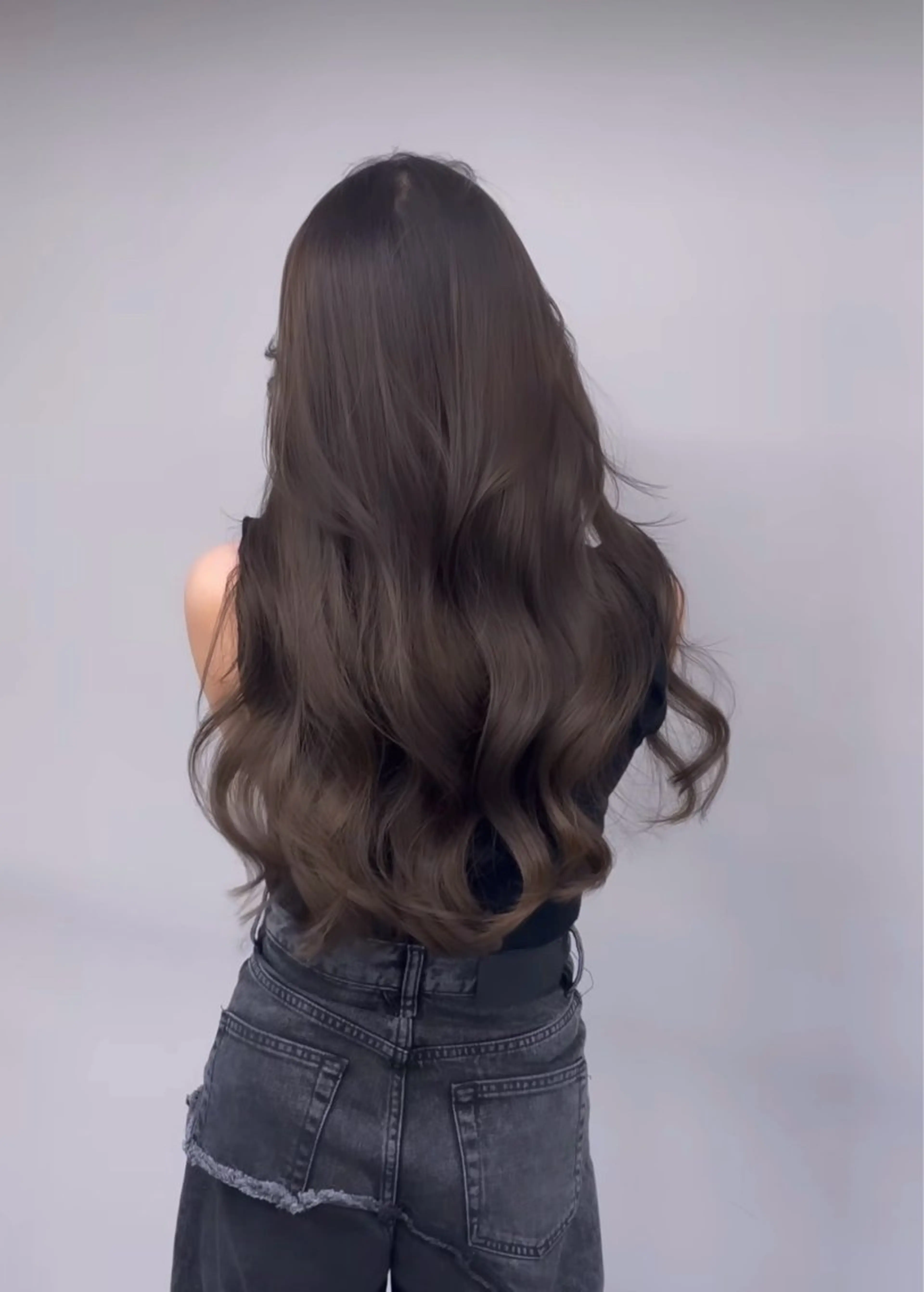 ロング AHNKISM所属・髪質改善/艶カラー HANAのヘアスタイル