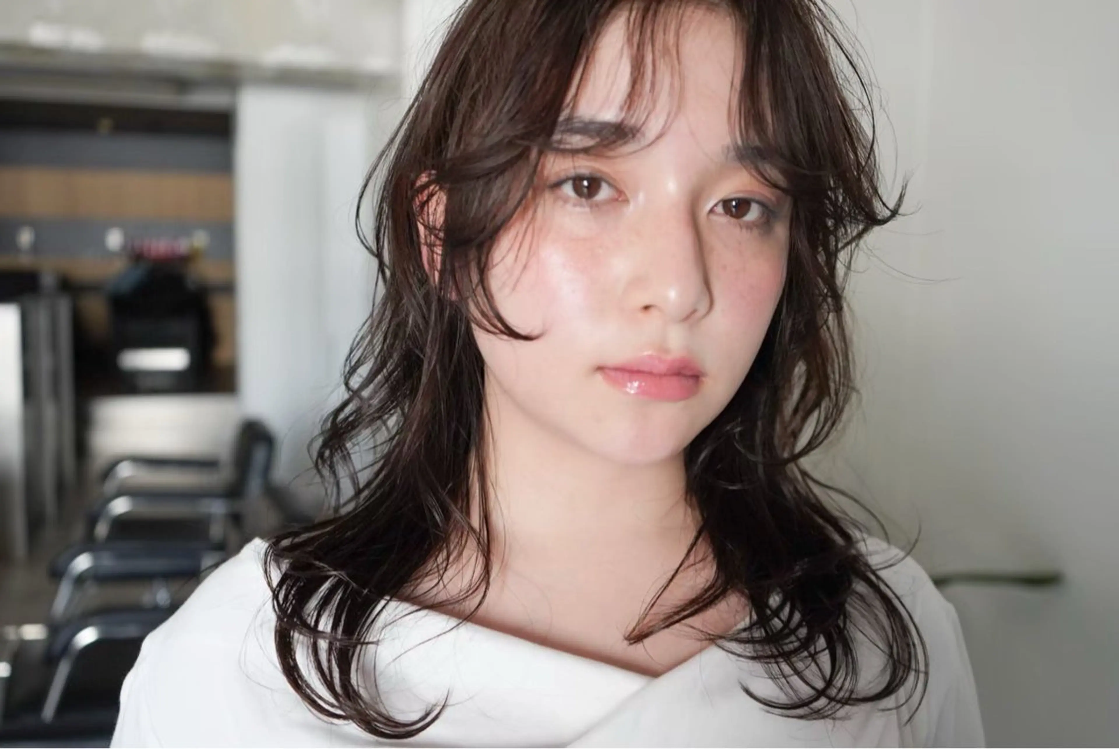ミディアム LUVISM ボブ りきカットモデル募集のヘアスタイル