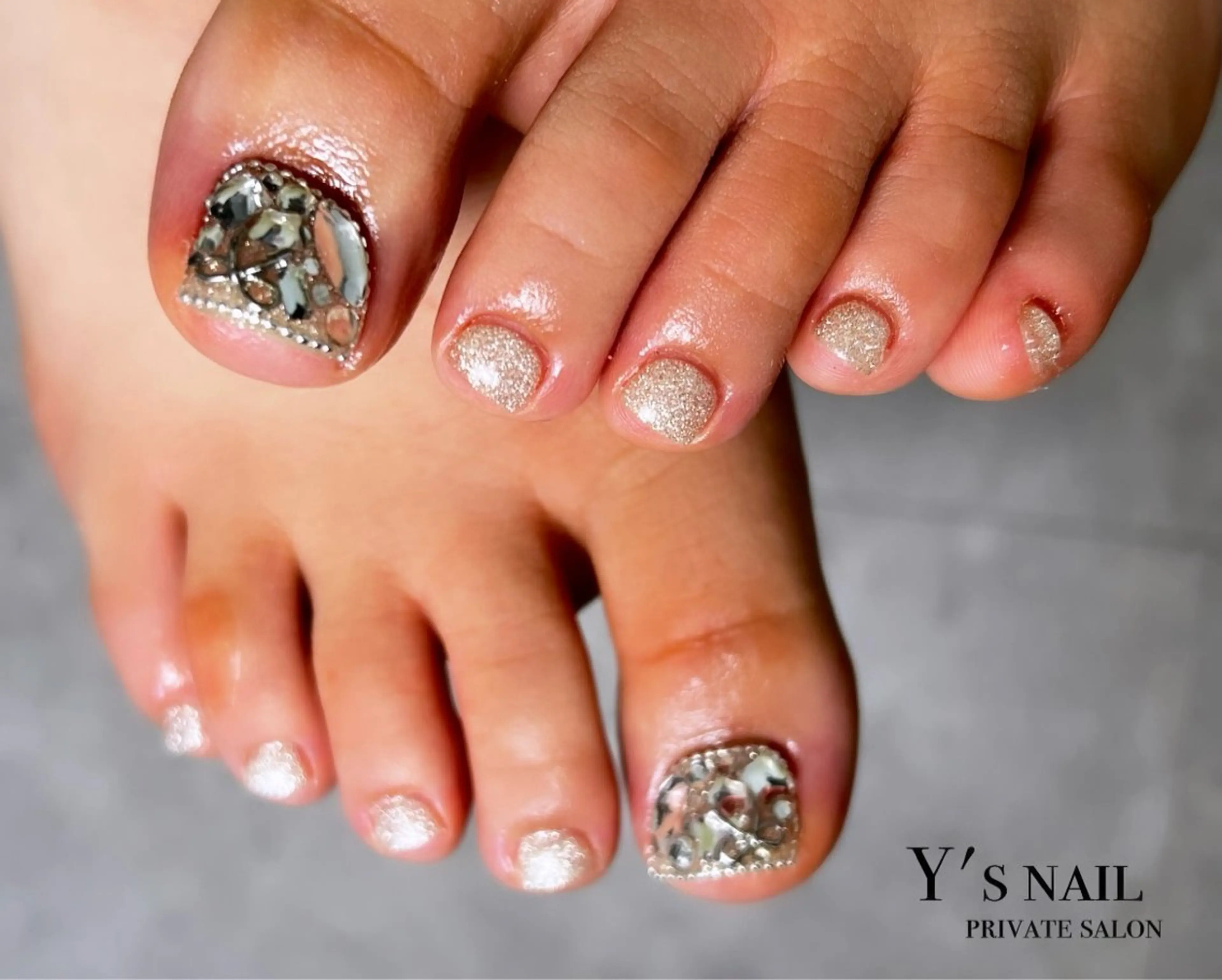 ネイル フットネイル Y's nail ˚✧₊YUIのネイルデザイン