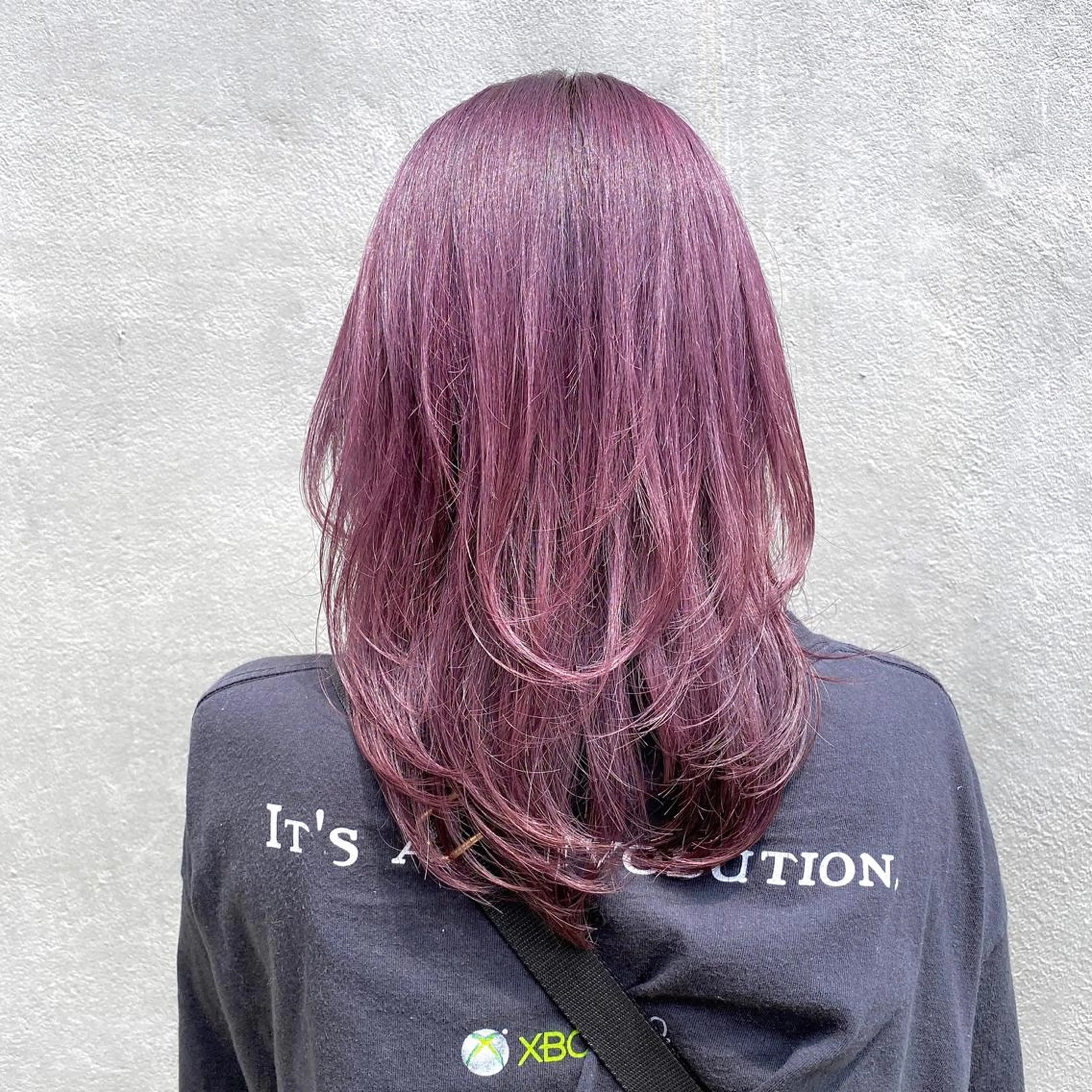 セミロング カラー ヘアアレンジ カット ヘアカラー トリートメント ヘッドスパ 【ダメージレス施術】 【透明感】北村 拓也のヘアスタイル