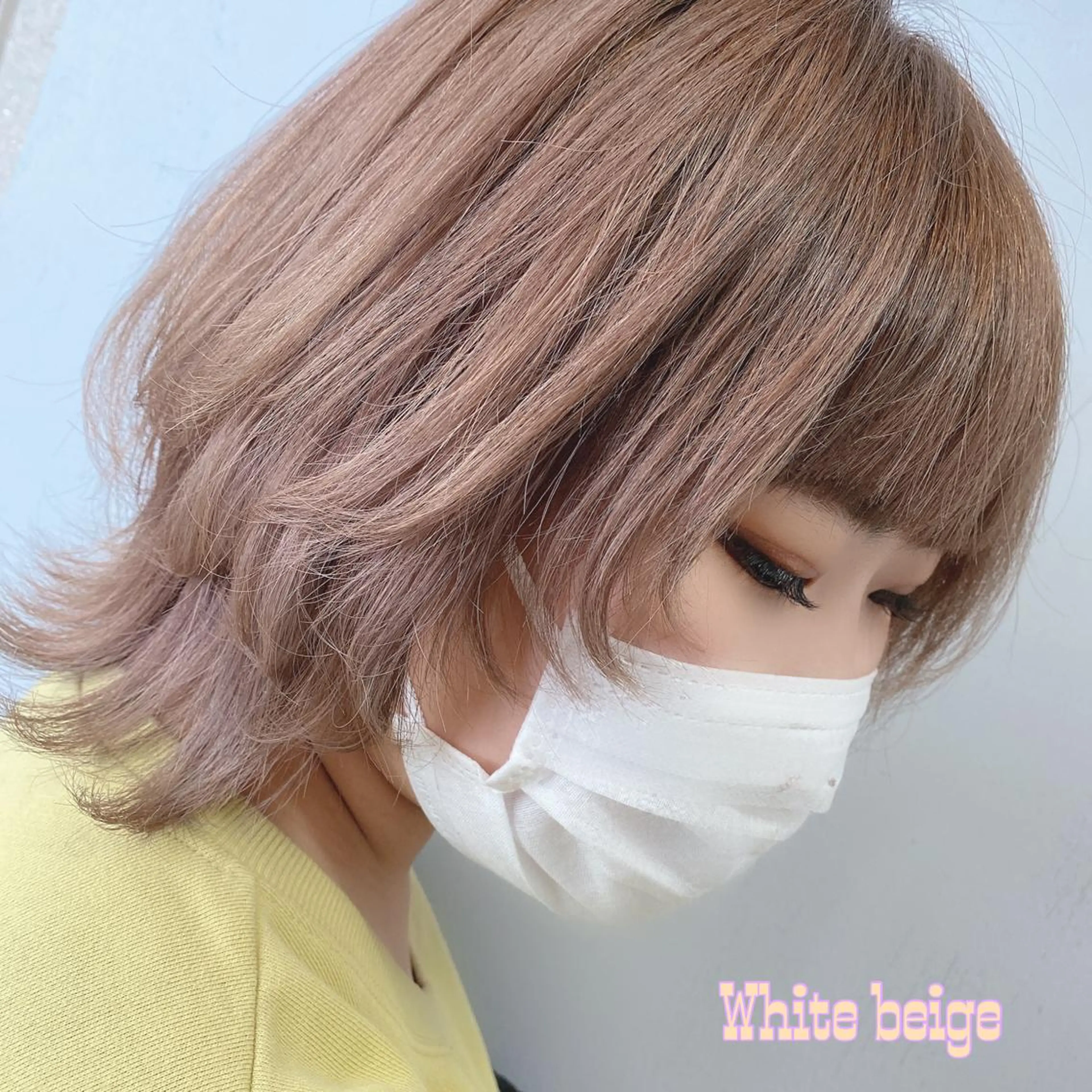 カラー ベージュカラー ホワイトベージュ 橋口 亮平のヘアスタイル