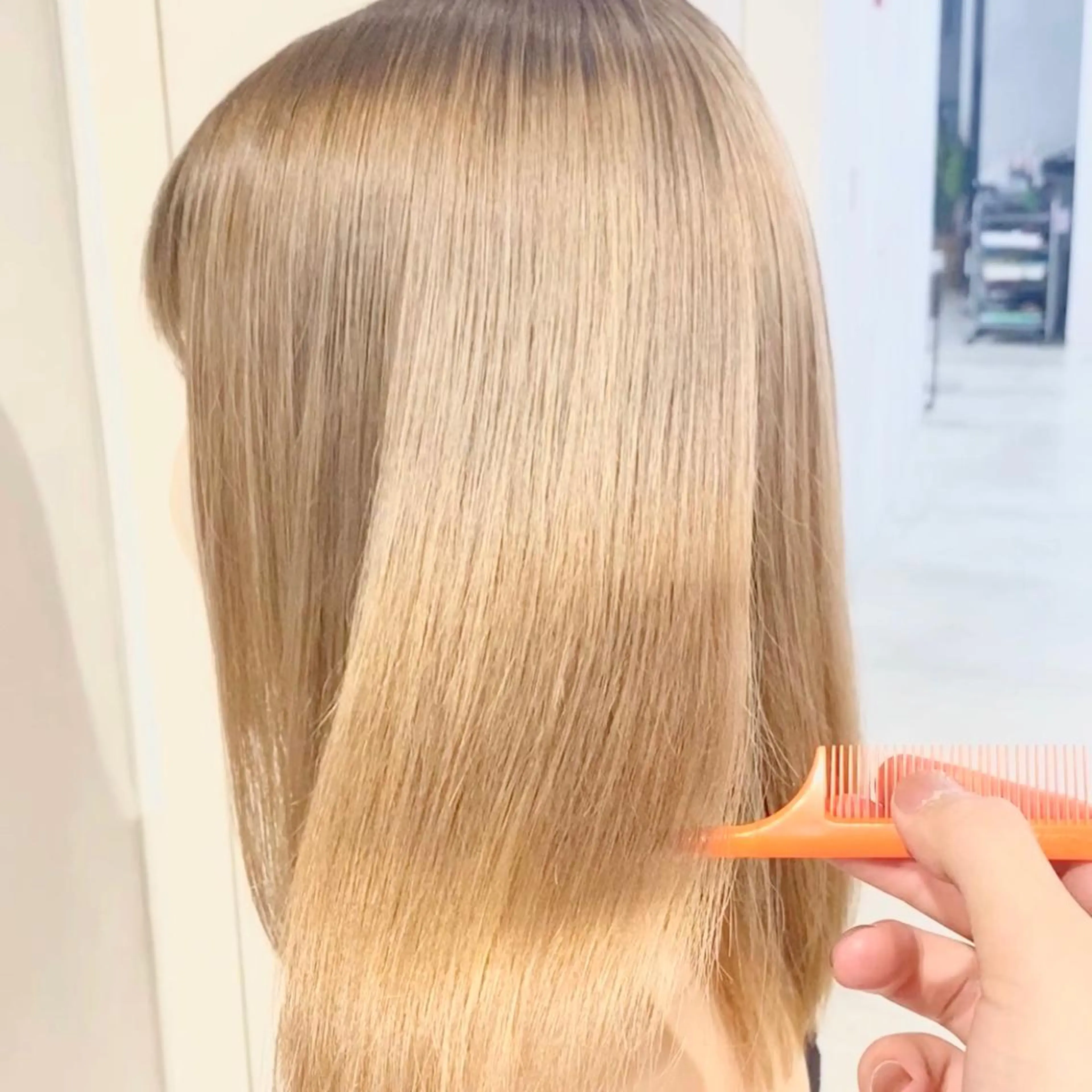 ミディアム カラー ヘアカラー トリートメント カラー系/カット特化 🟠オオタキマサシのヘアスタイル