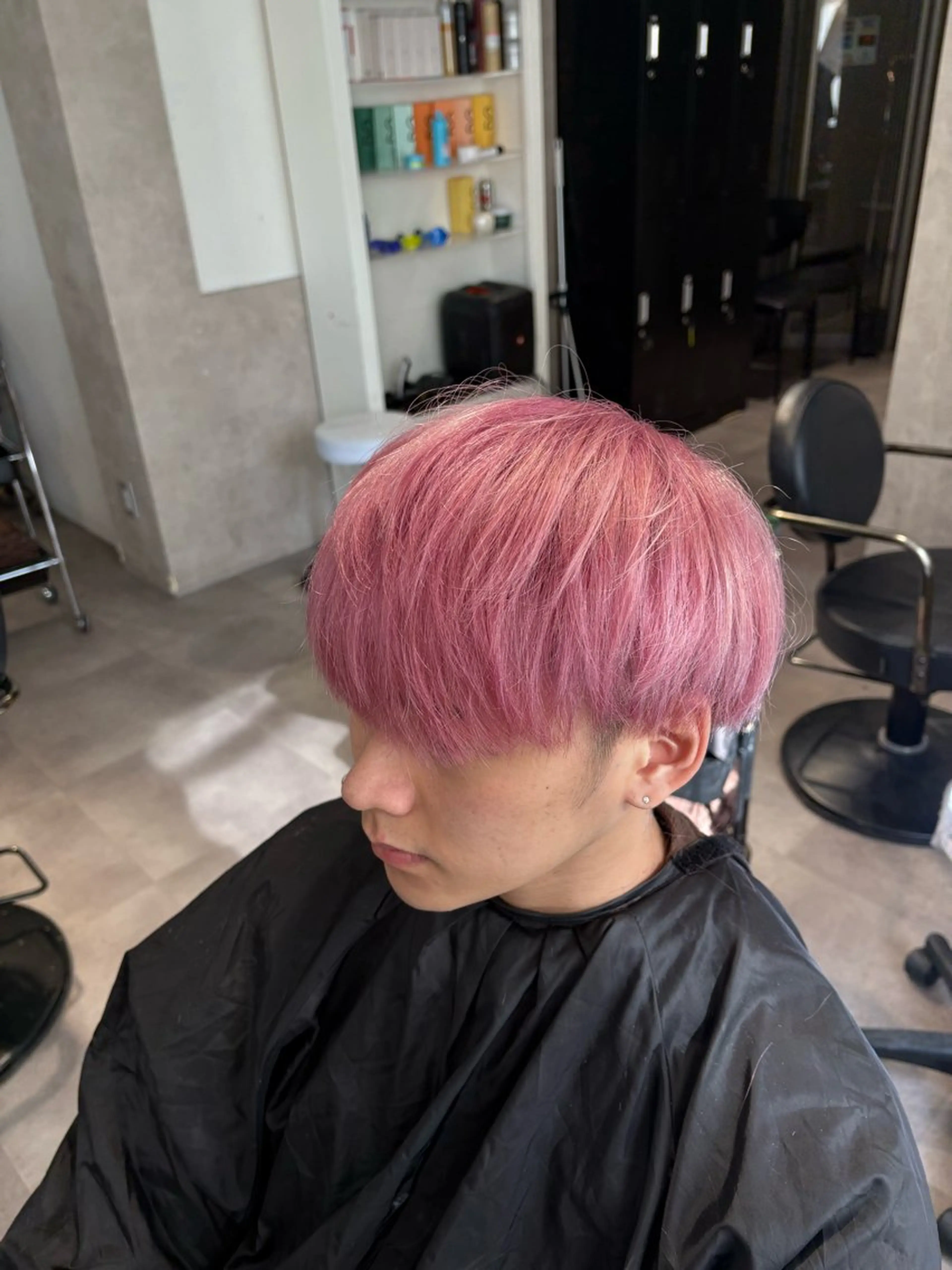 カラー カット ヘアカラー Seleneコウキ ブリーチ/ハイトーンのヘアスタイル