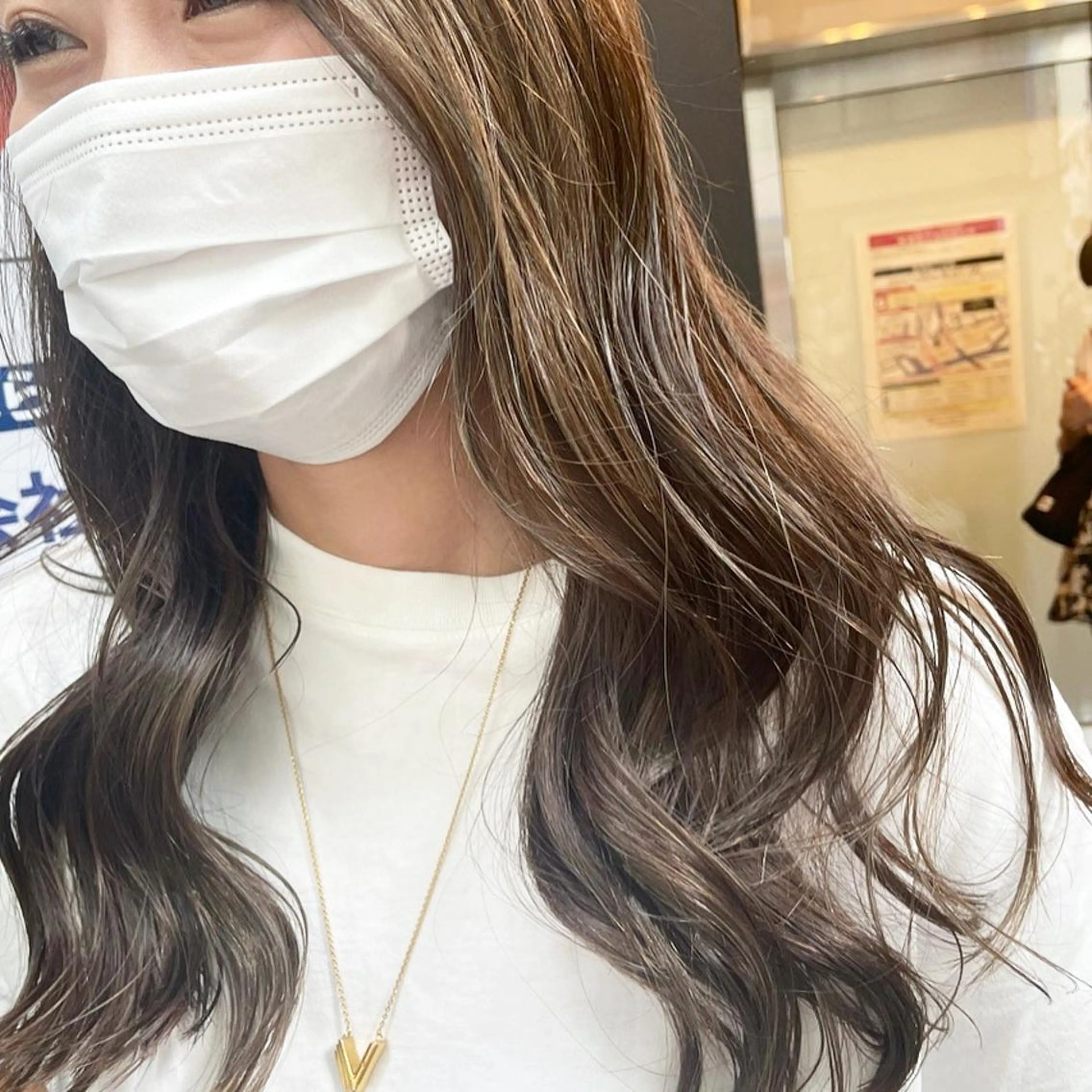 ロング カラー アディクシーカラー ハイライトカラー ハイライト ヘアカラー Feria所属・カウンセリング重視 🌿‬Tsuyukiのヘアスタイル