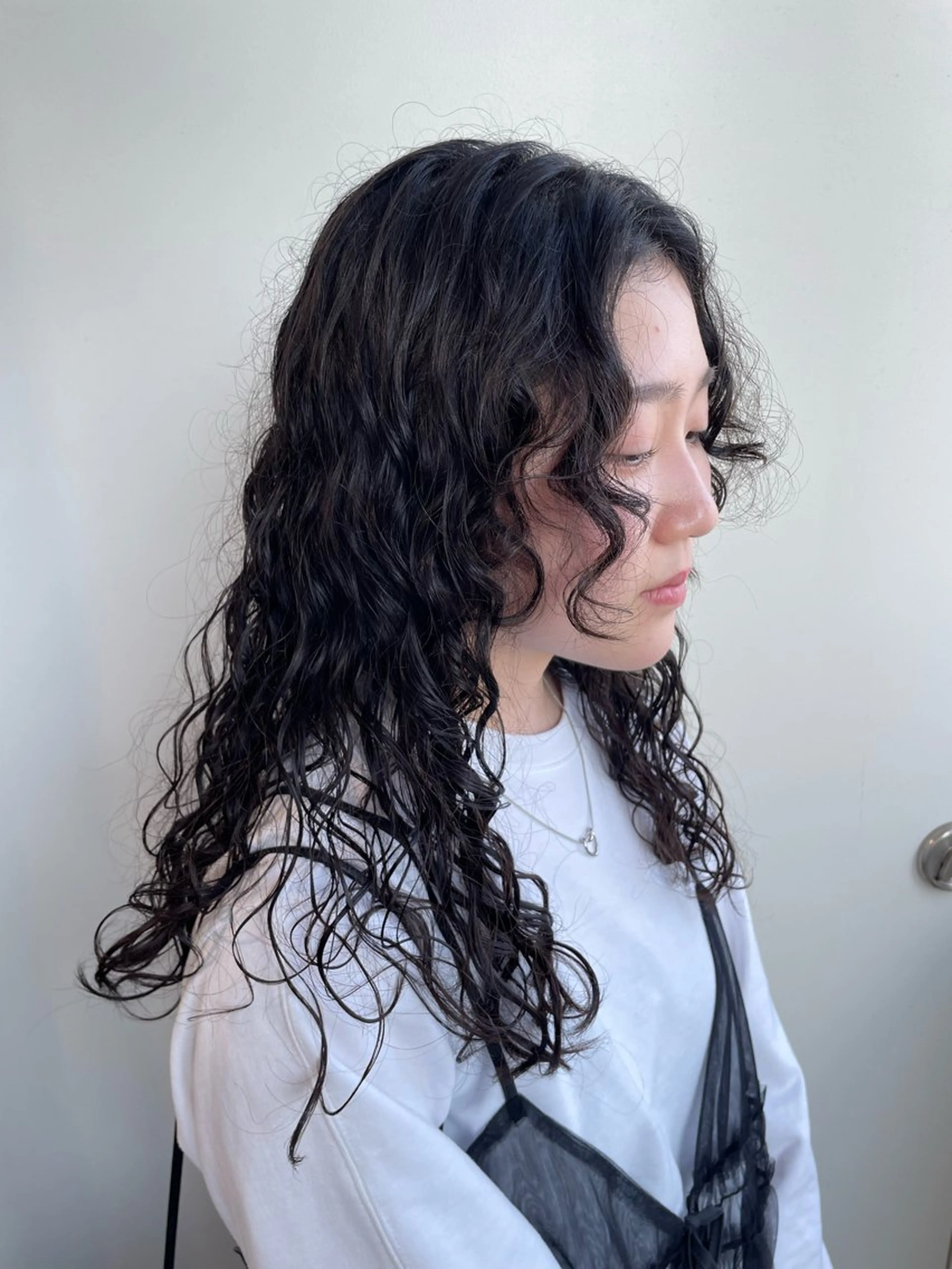 セミロング パーマ 🎀レイヤー/パーマ カラー/ai🎀のヘアスタイル