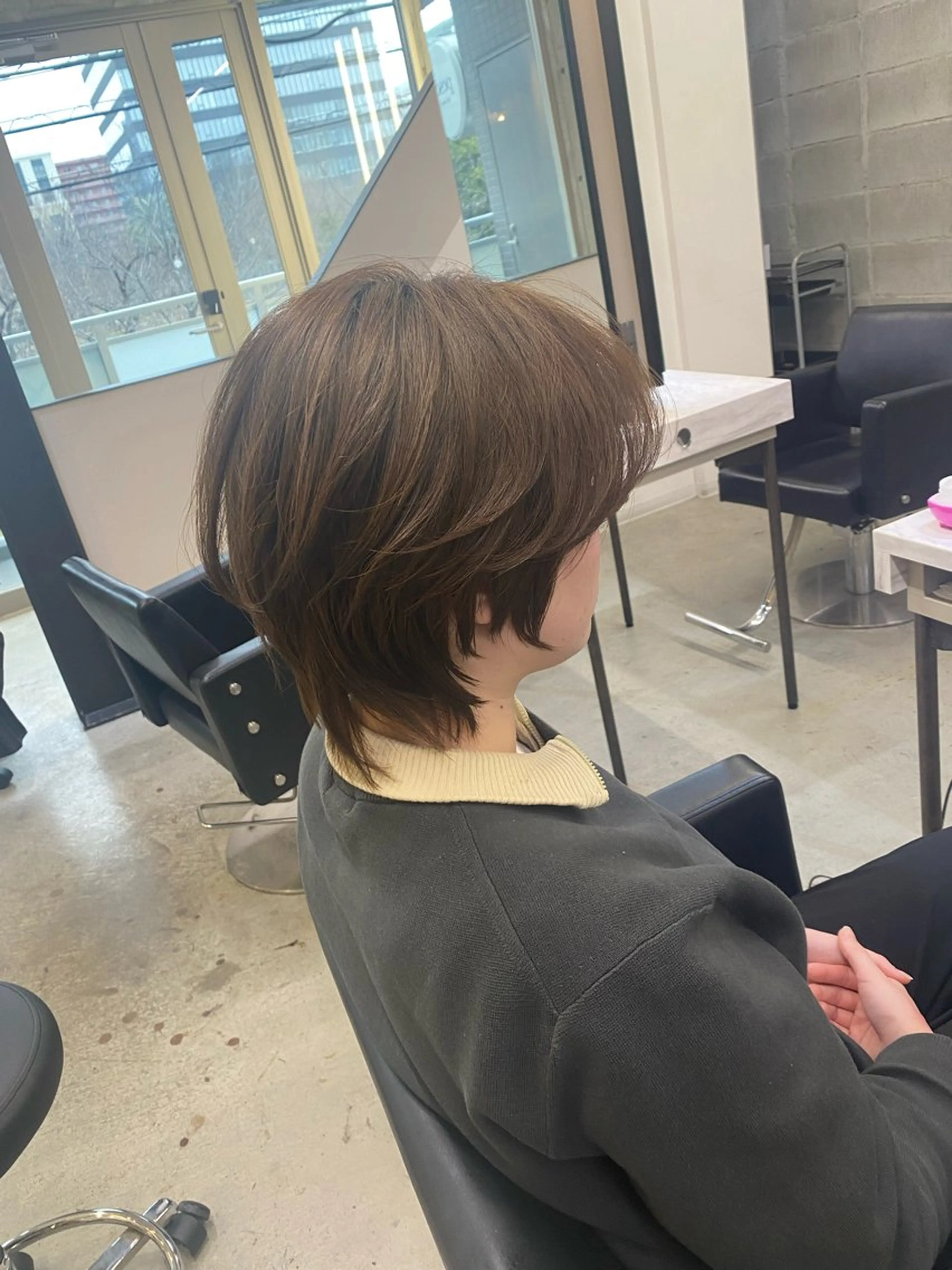 ショート 友利 翔太のヘアスタイル