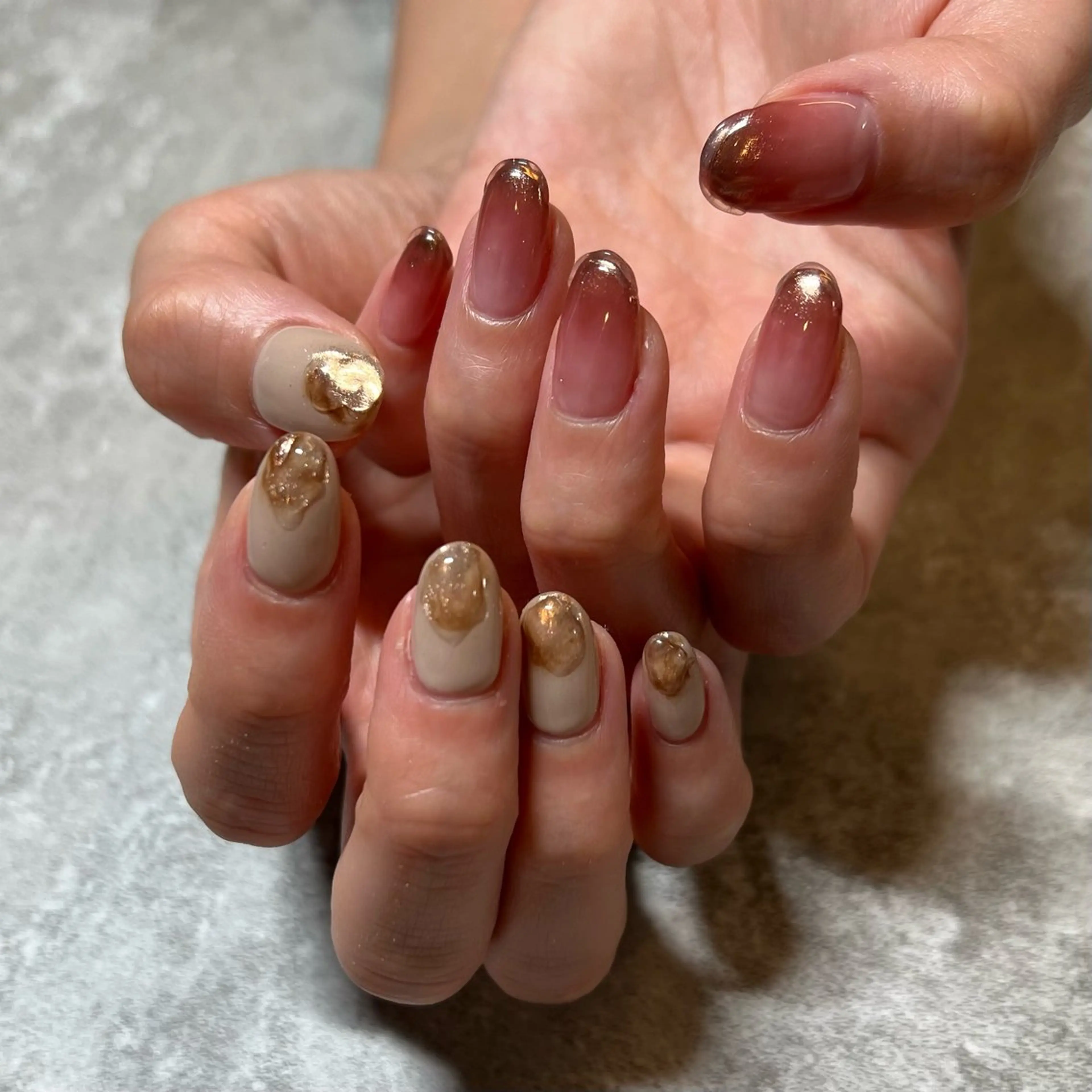 ネイル ハンドネイル 谷川 薫のネイルデザイン