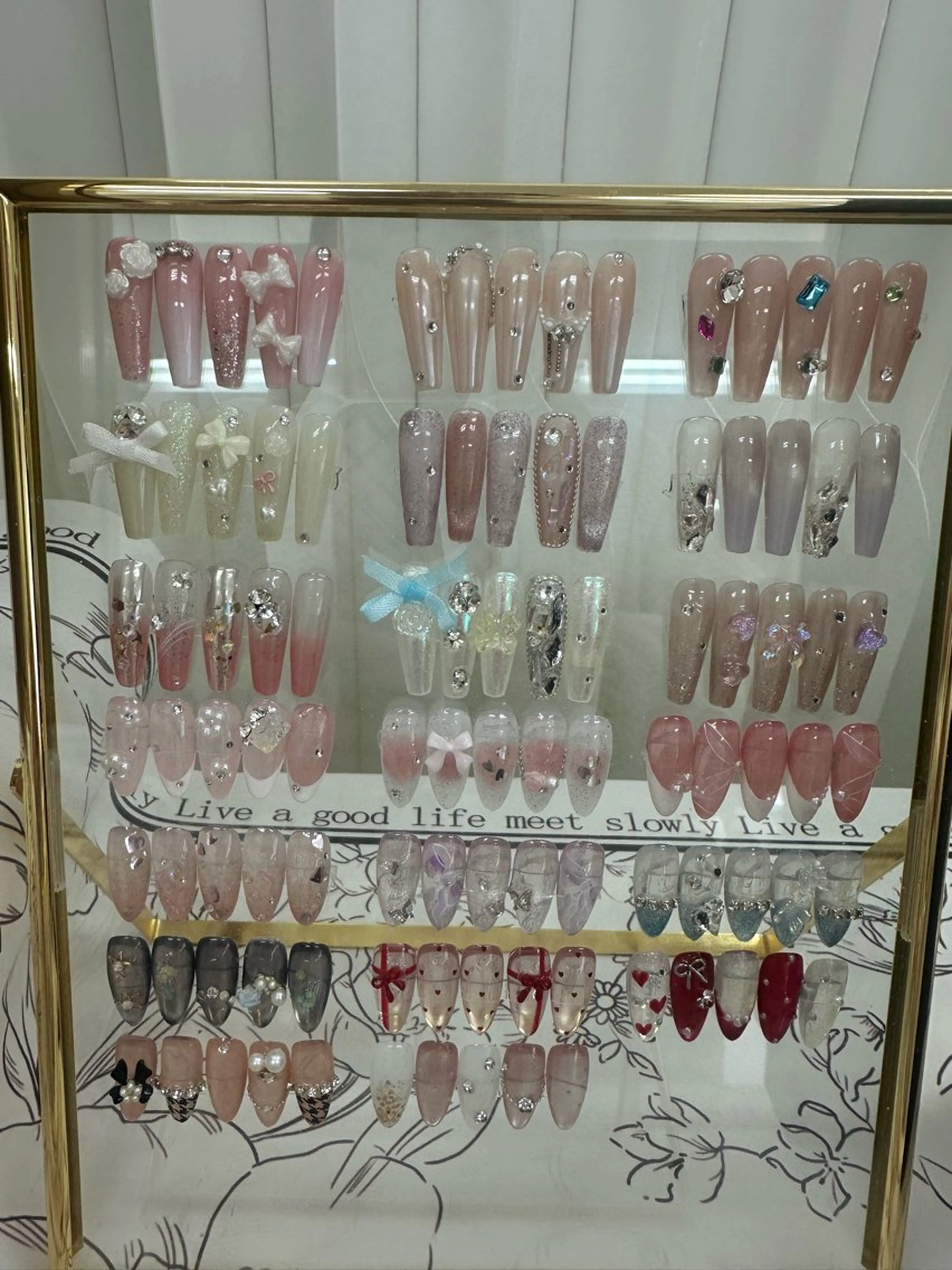 可愛いワンホン定額デザイン店内サンプルご用意　￥7000の写真