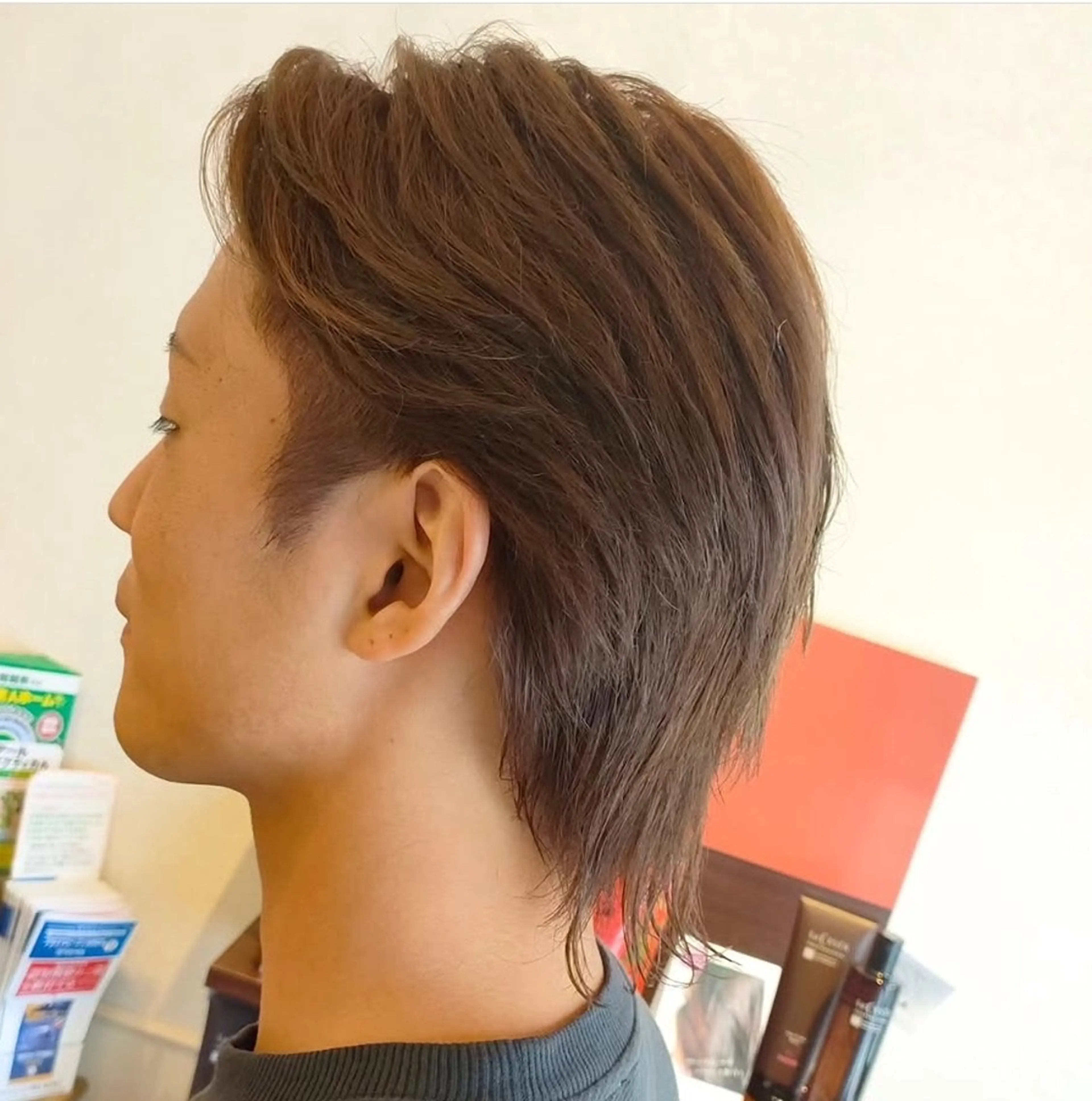 メンズ カラー リアナ ヘアーアトリエ 涼泉のヘアスタイル