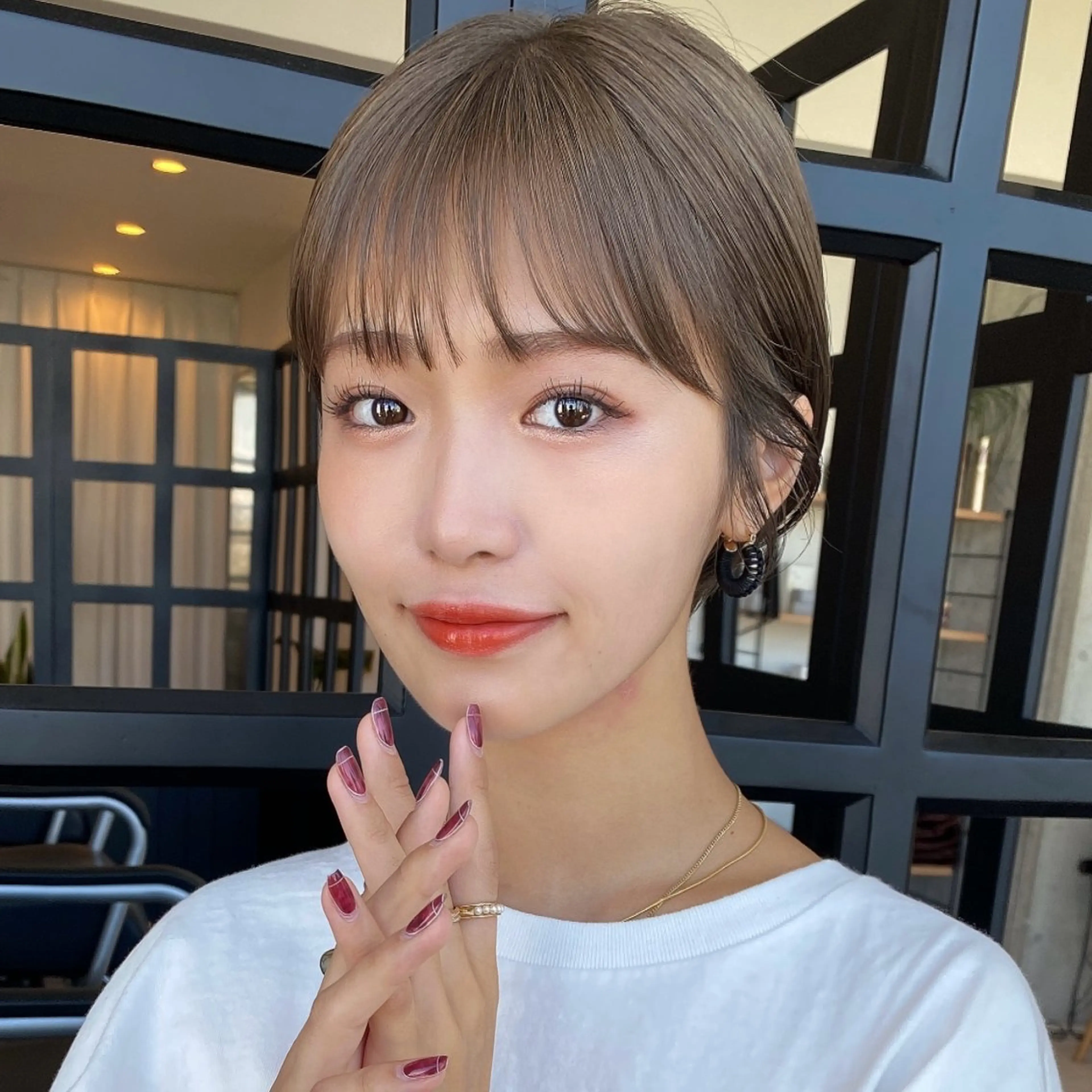 ショート ハイライト 髪質改善 レイヤーカット ショートヘア ショート職人 美容師【KENTA】のヘアスタイル