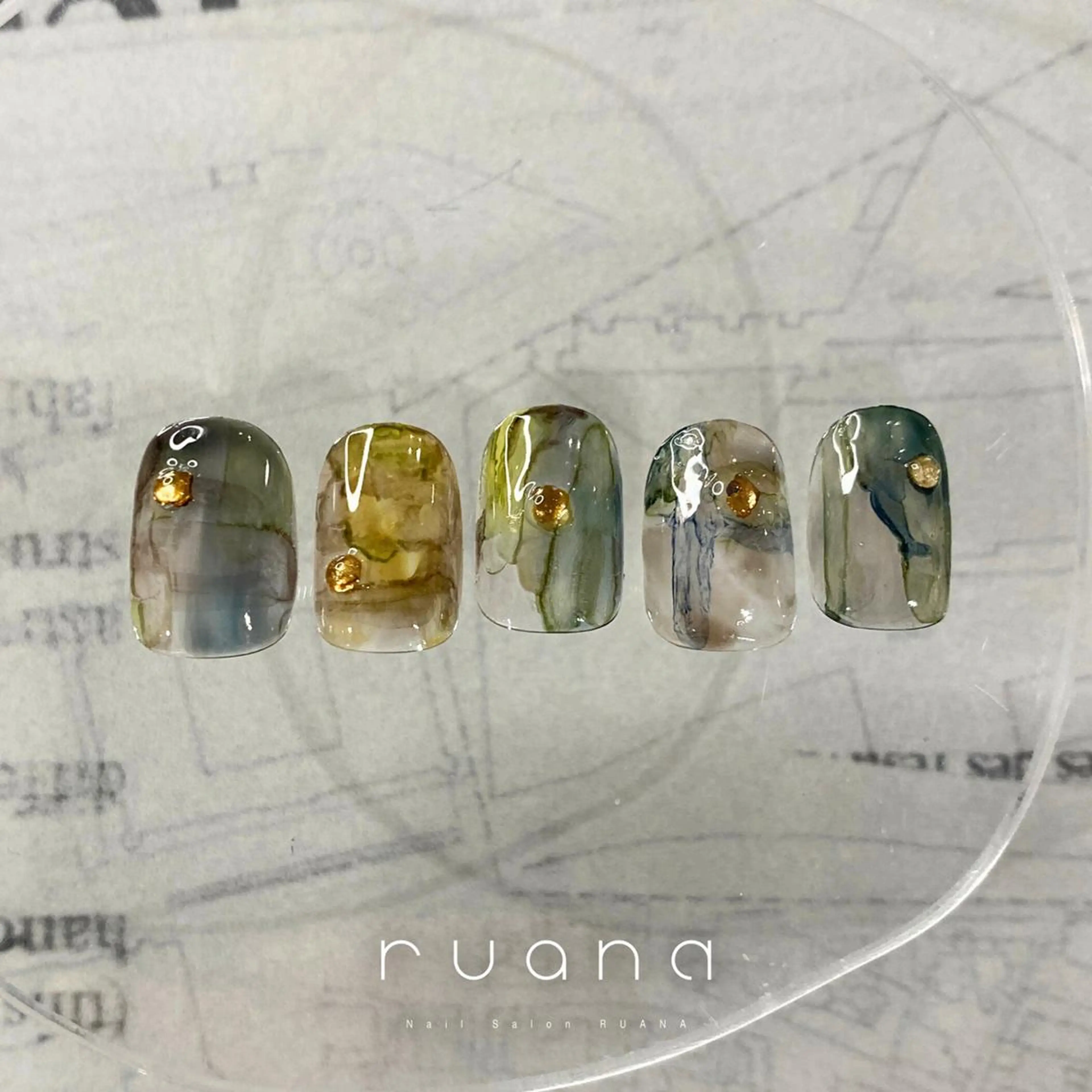 ネイル ハンドネイル 【ruana】 yuukiのネイルデザイン