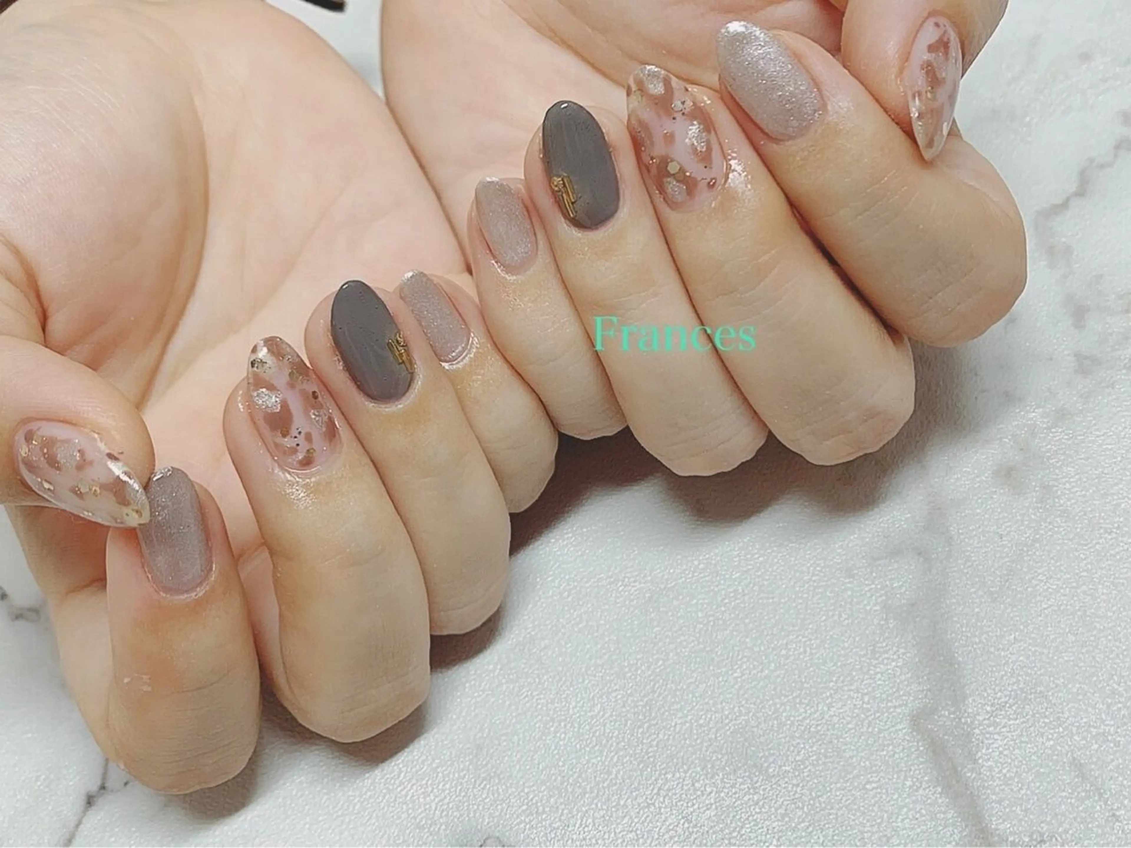 ネイル ハンドネイル Frances〜 Grace〜babaのネイルデザイン