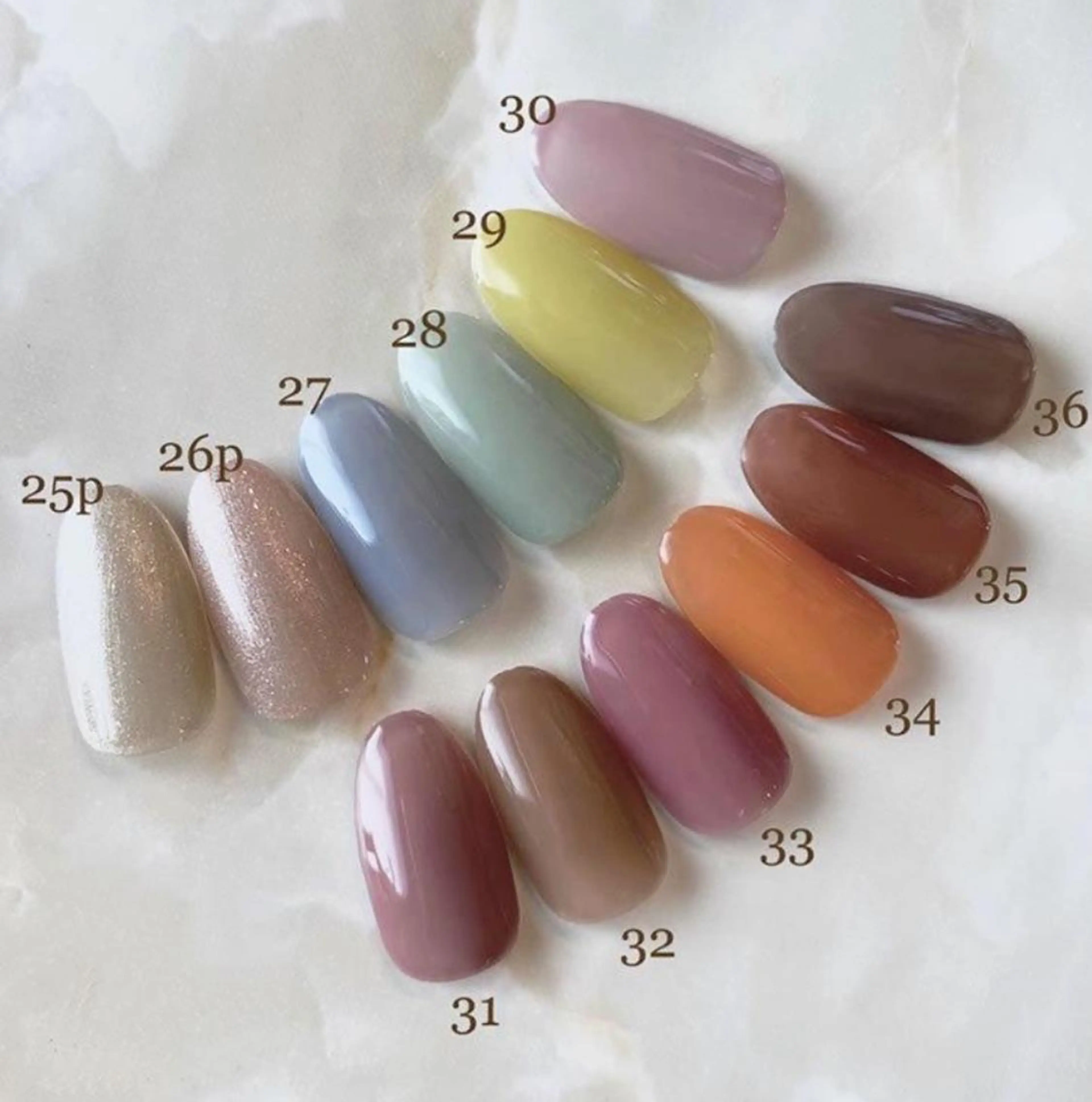 ネイル ワンカラーネイル mina Nailのネイルデザイン