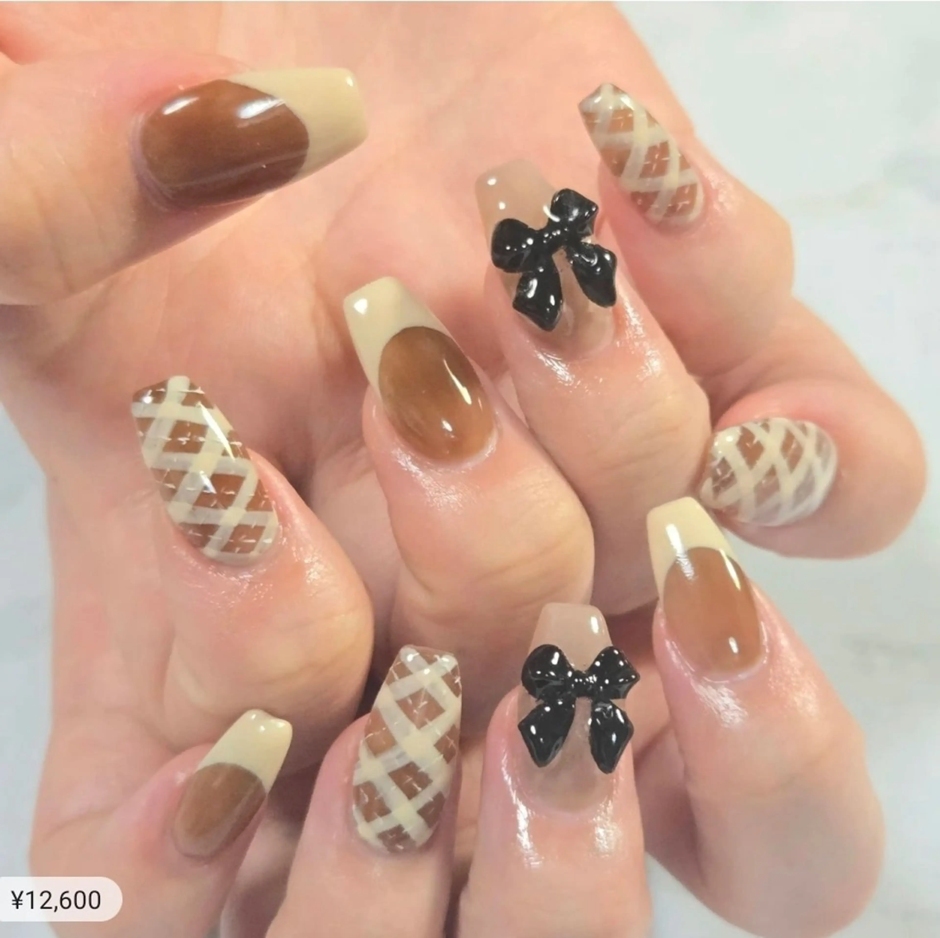 ネイル 長さ出し ジェルネイル Nail Daisyのネイルデザイン