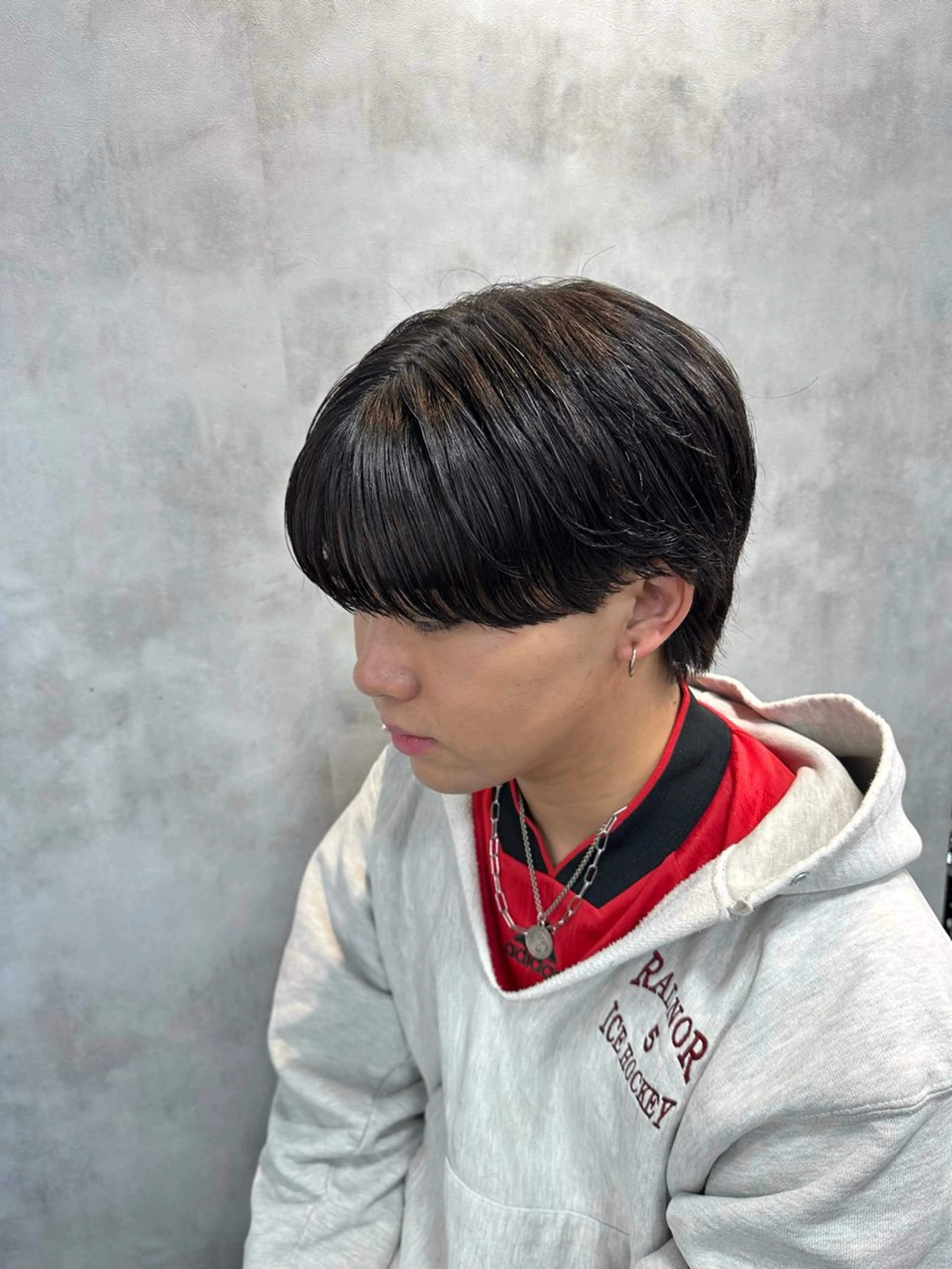 ［ミニモ学割‼️］メンズカット+スタイリング込み🔥【マッシュスタイル限定メニュー👑】の写真