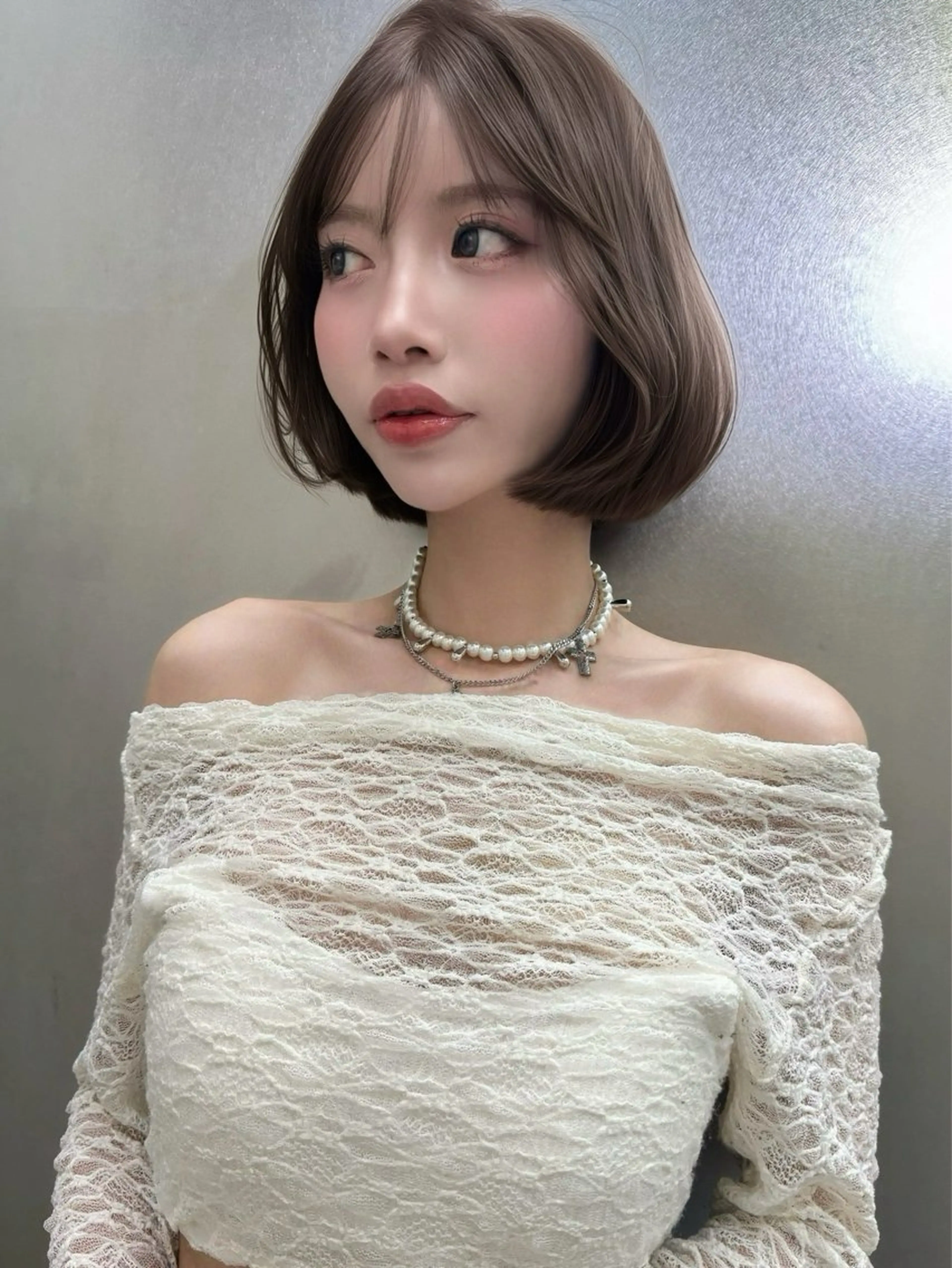 ショート ボブ レイヤーカット SOYON大宮2号 ボブ/nanamiのヘアスタイル