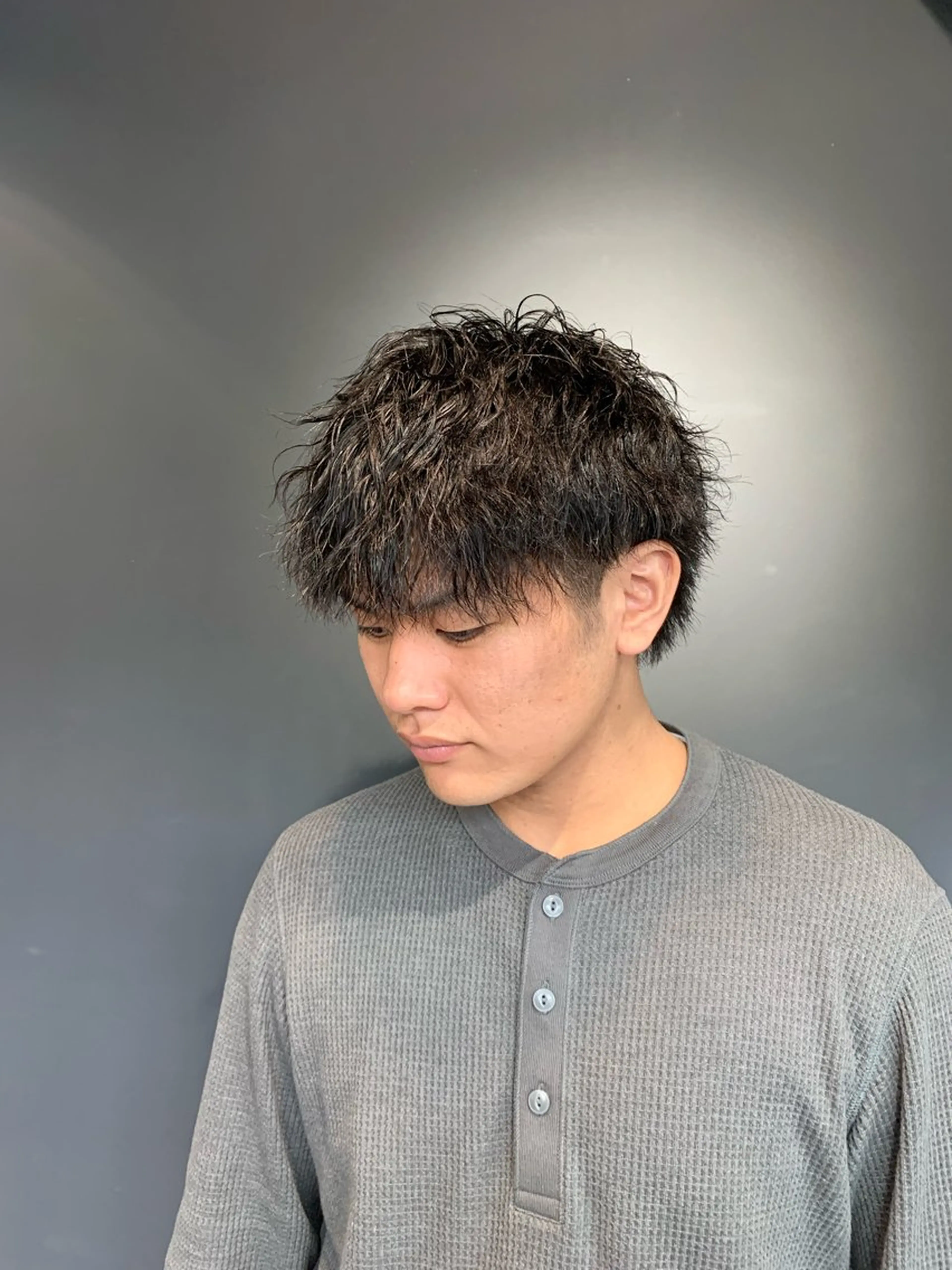 ショート パーマ メンズ 2ndHOUSE 松本晃佳のヘアスタイル