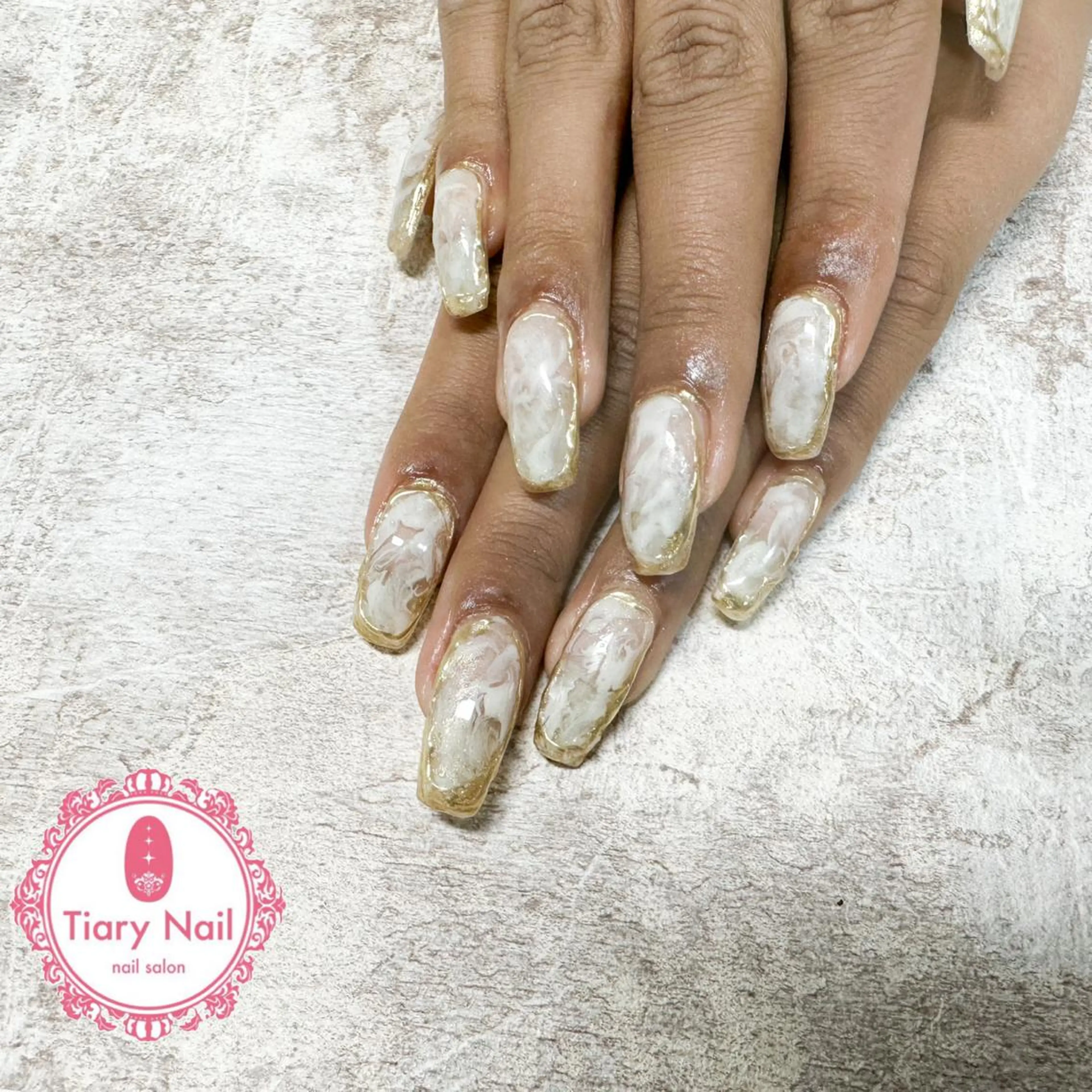 ネイル tiarynail K K🐼のネイルデザイン