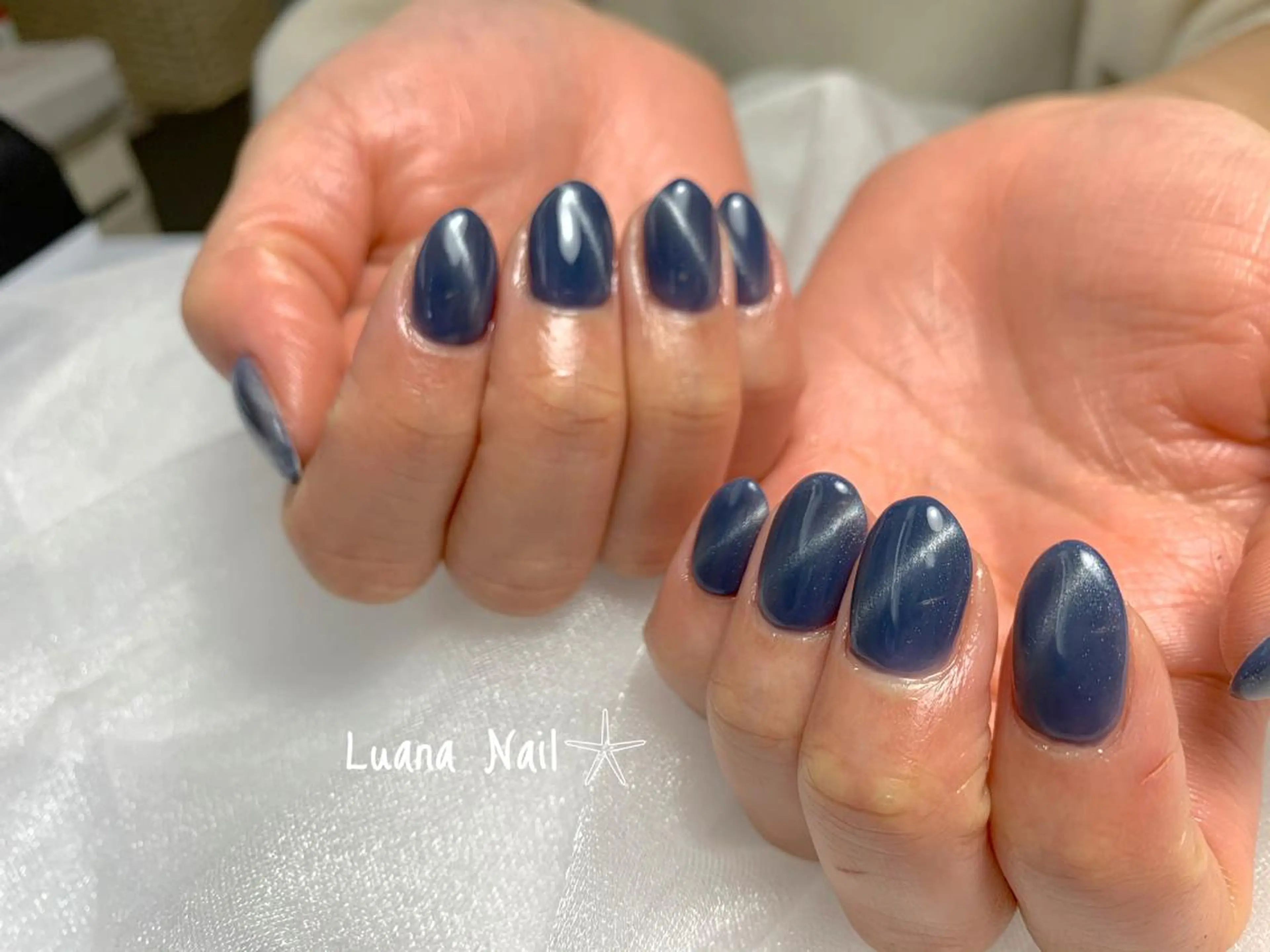 ネイル マグネットネイル ハンドネイル BeauJu by Luana Nailのネイルデザイン