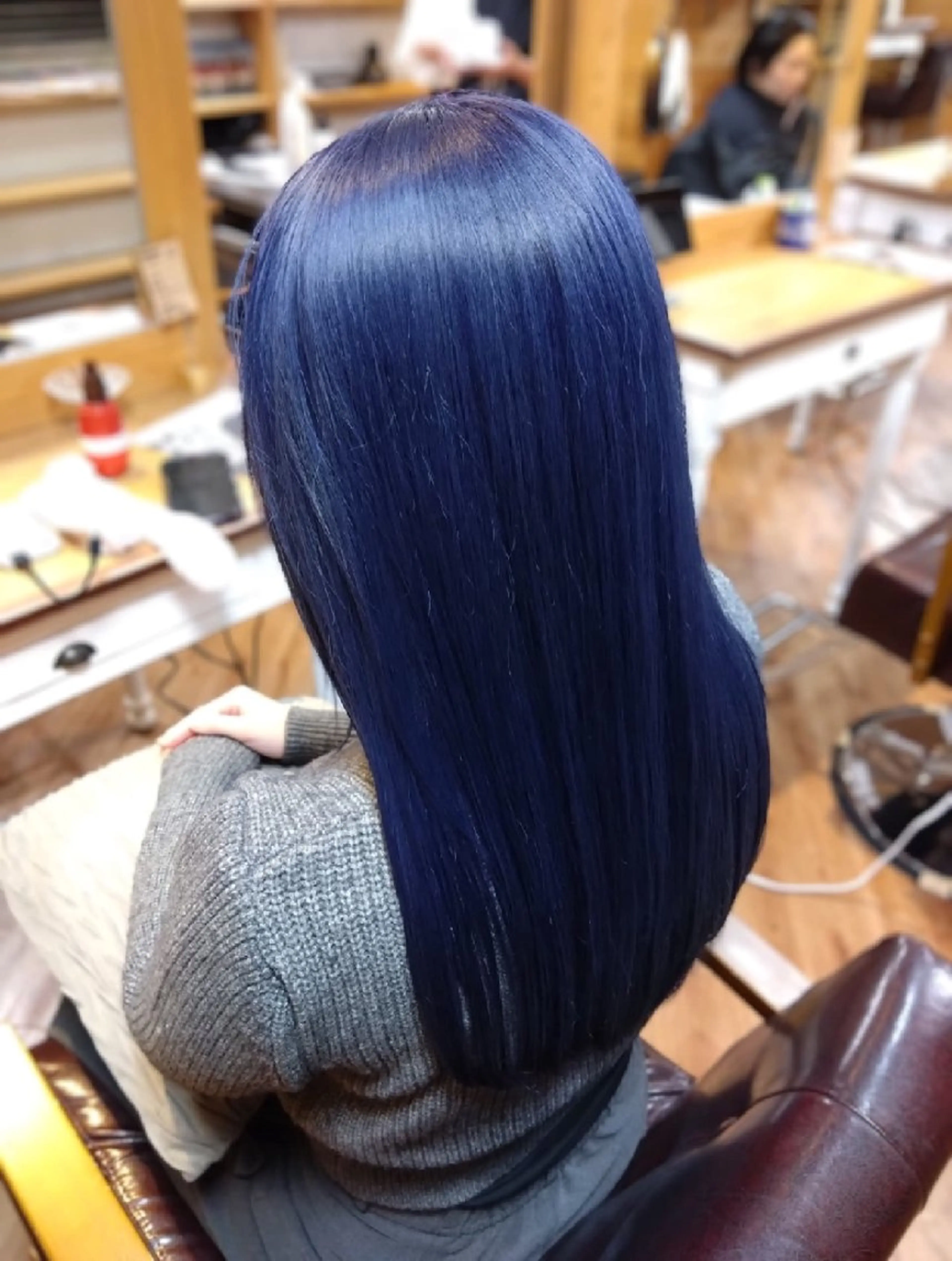 ロング カラー ブリーチ カット ヘアカラー トリートメント Topstylist ゆきこのヘアスタイル