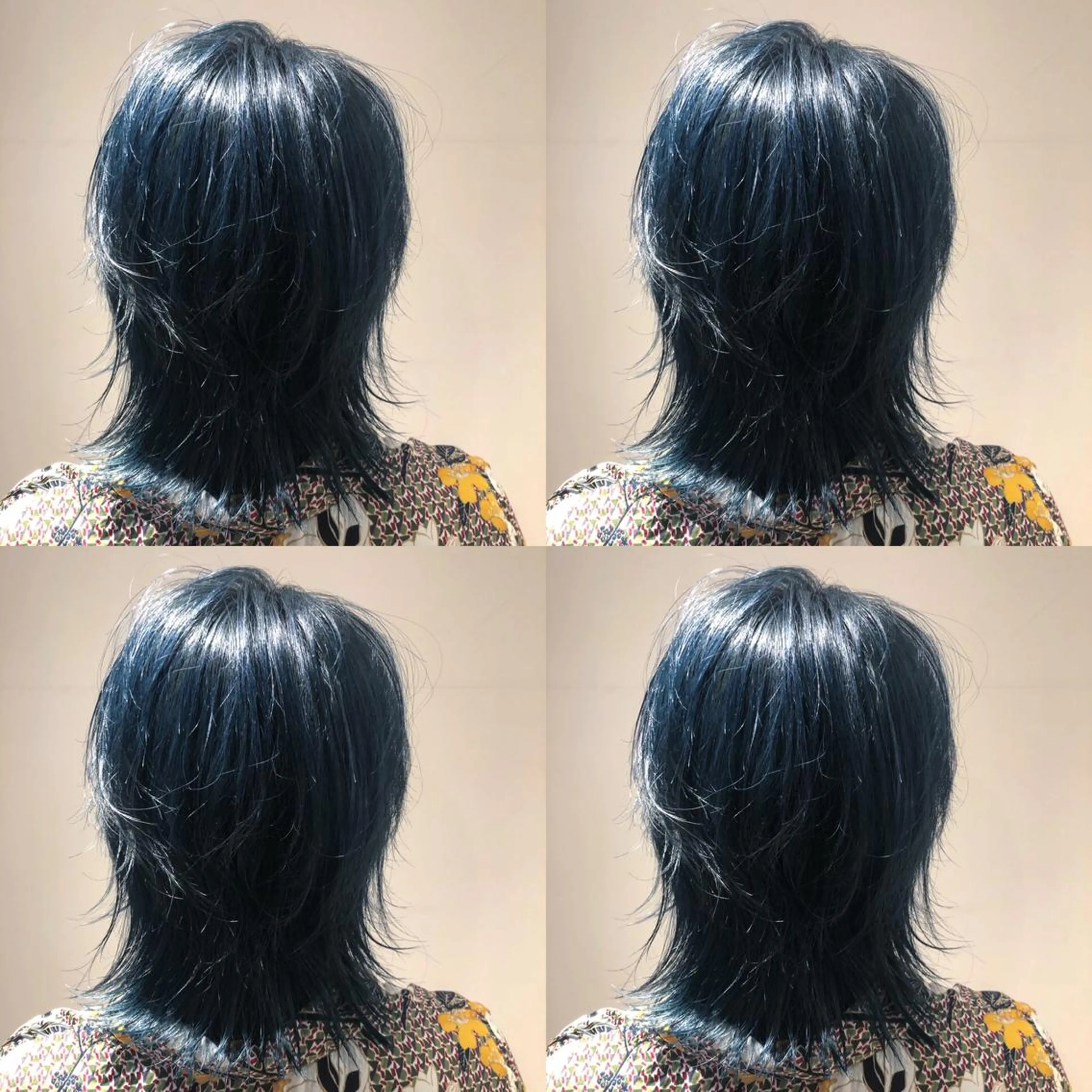 ミディアム カラー レイヤー×髪質改善 マネージャー安藤光司のヘアスタイル