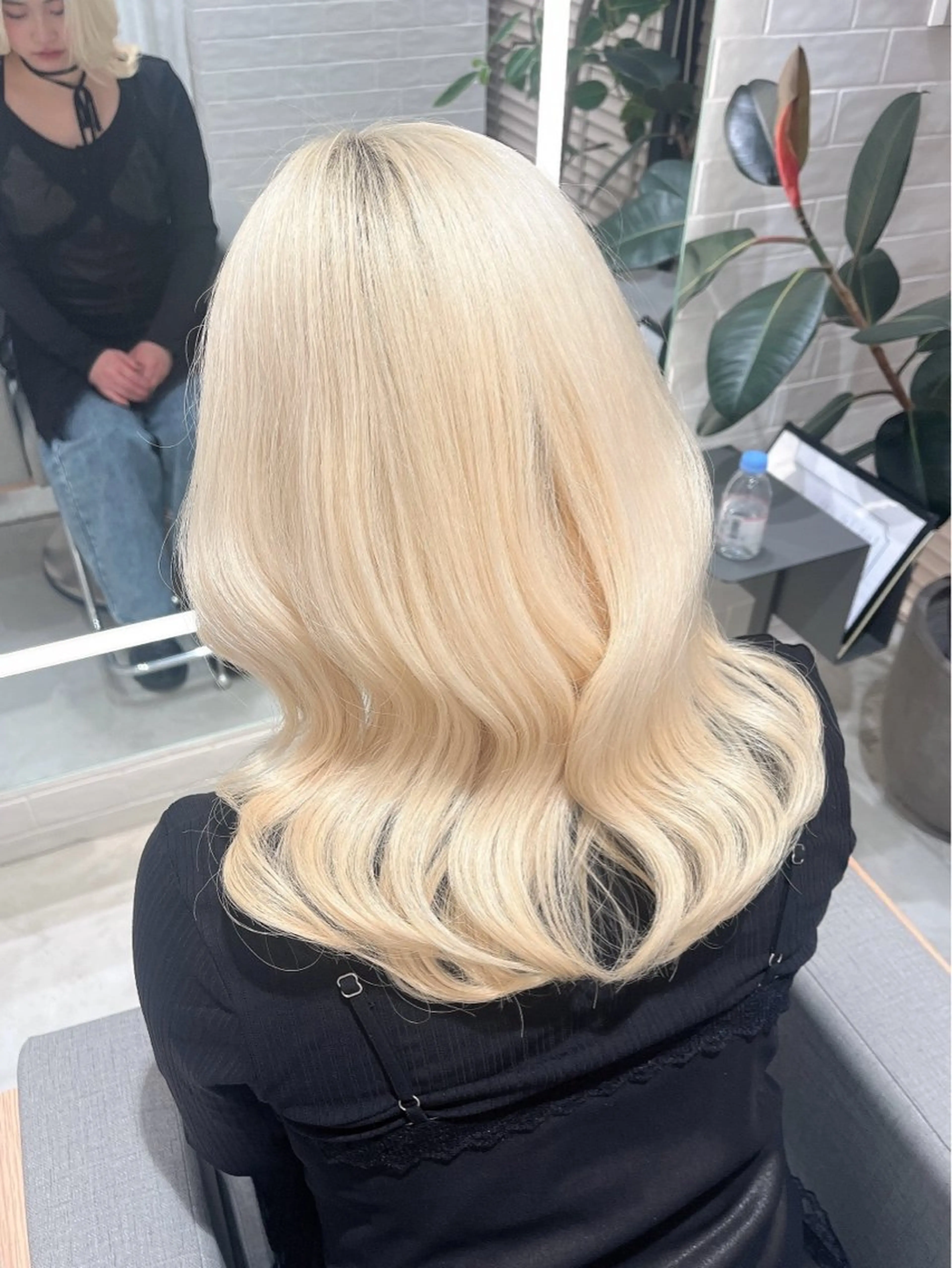 セミロング カラー ヘアカラー stair:case 💖大類舞衣子💖のヘアスタイル